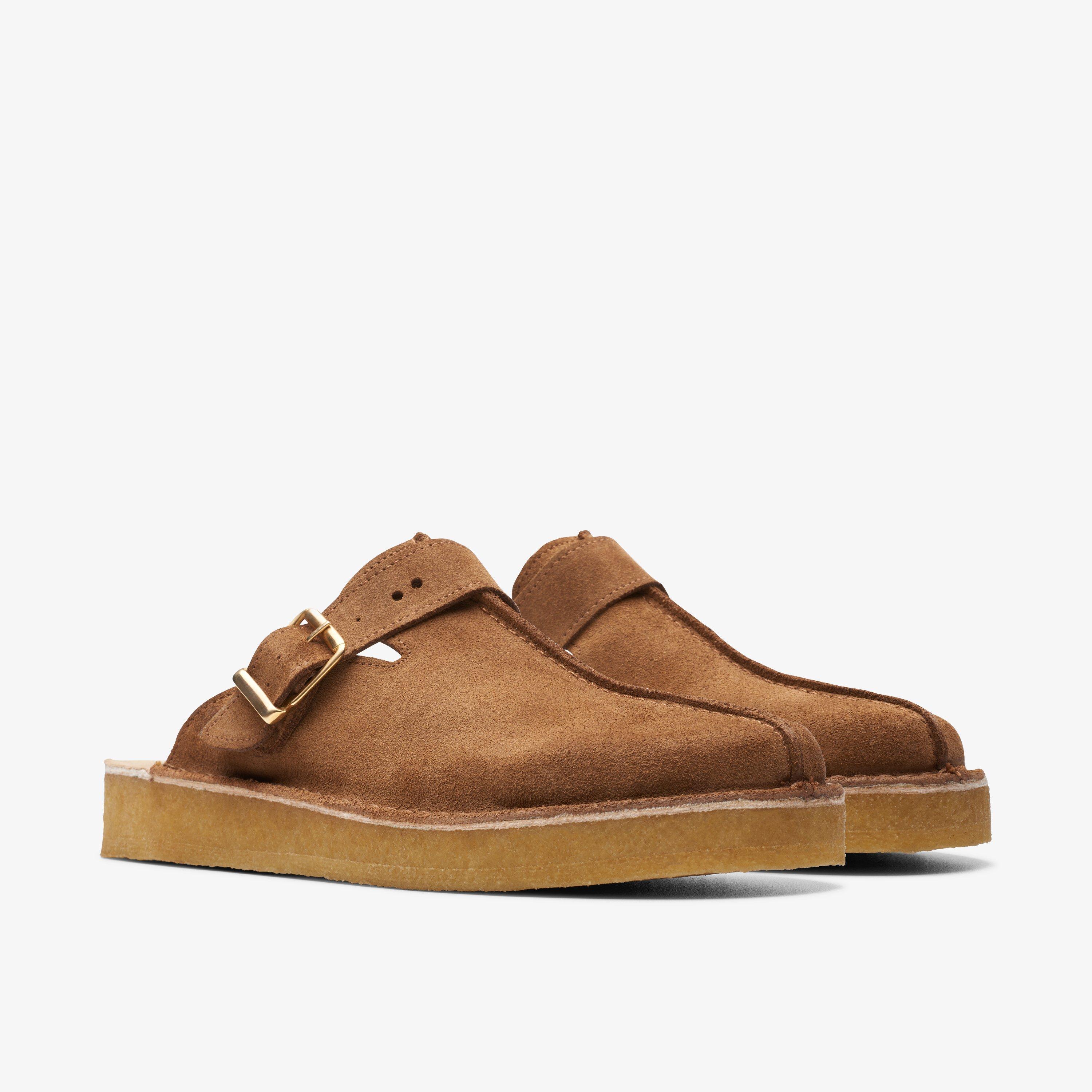 CLARKS ORIGINALS: Zapatillas para hombre, Militar  Zapatillas Clarks  Originals 167696 en línea en