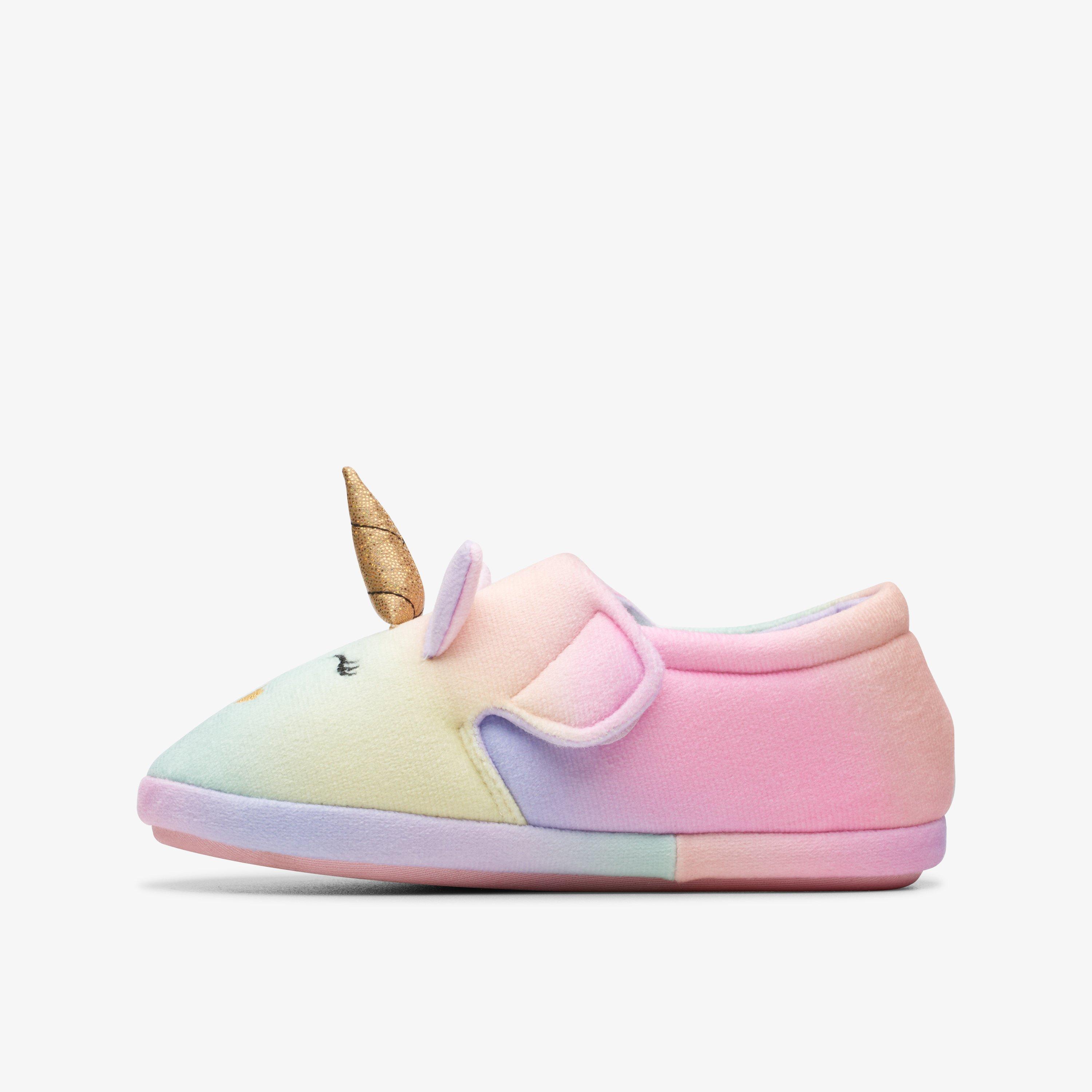 Fluffy Snug Kid Multicolour Slippers, view 2 of 6