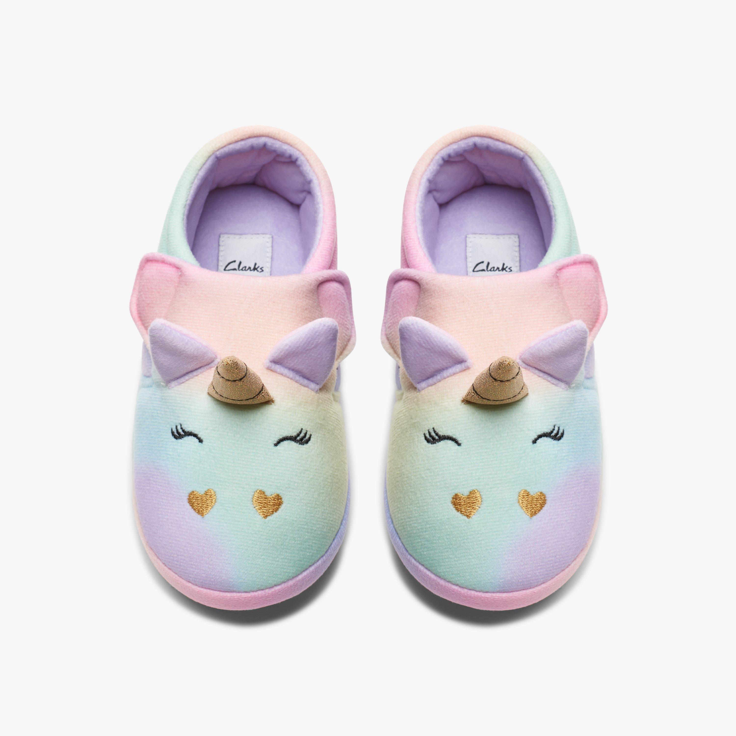 Fluffy Snug Kid Multicolour Slippers, view 6 of 6