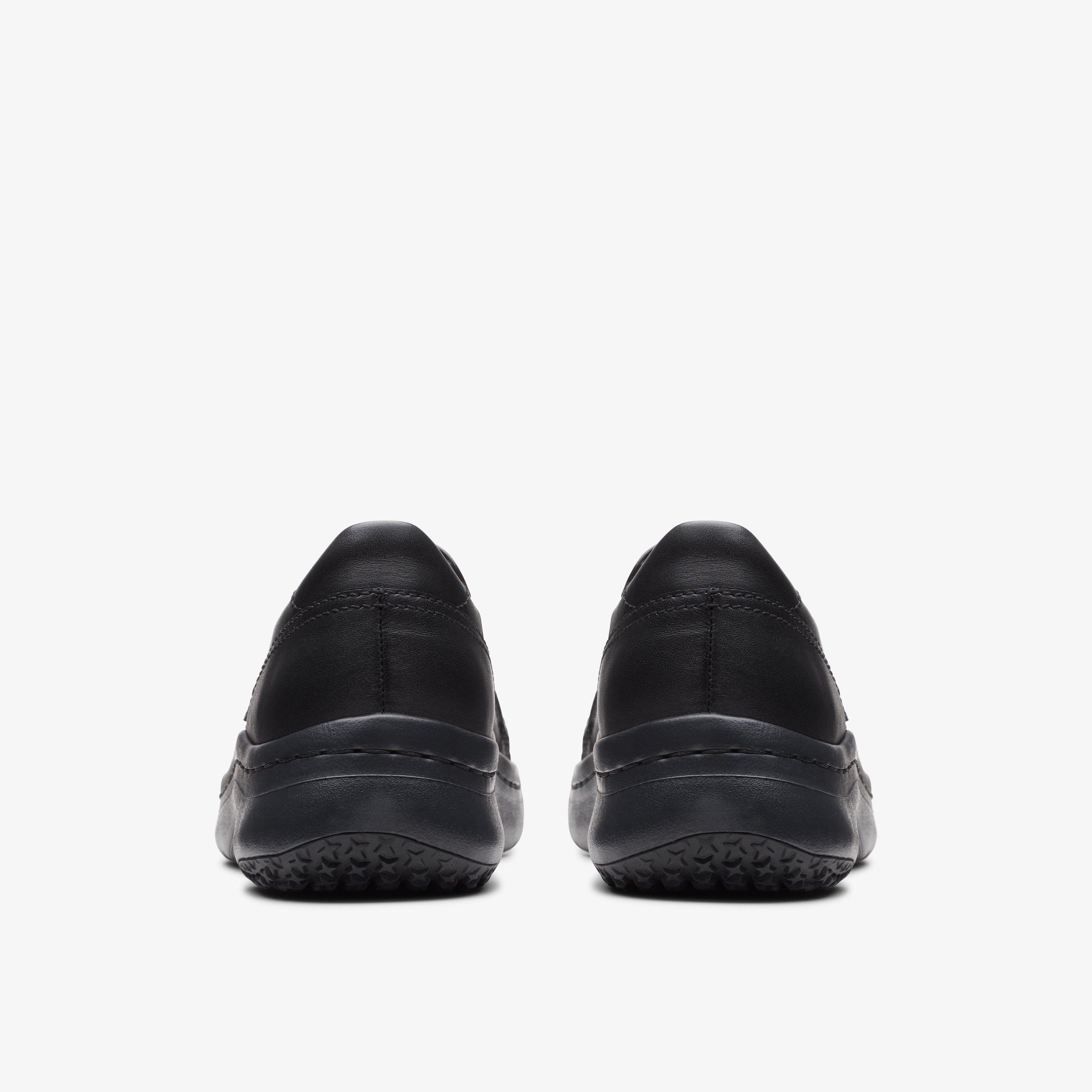 clarks mila sky boots black