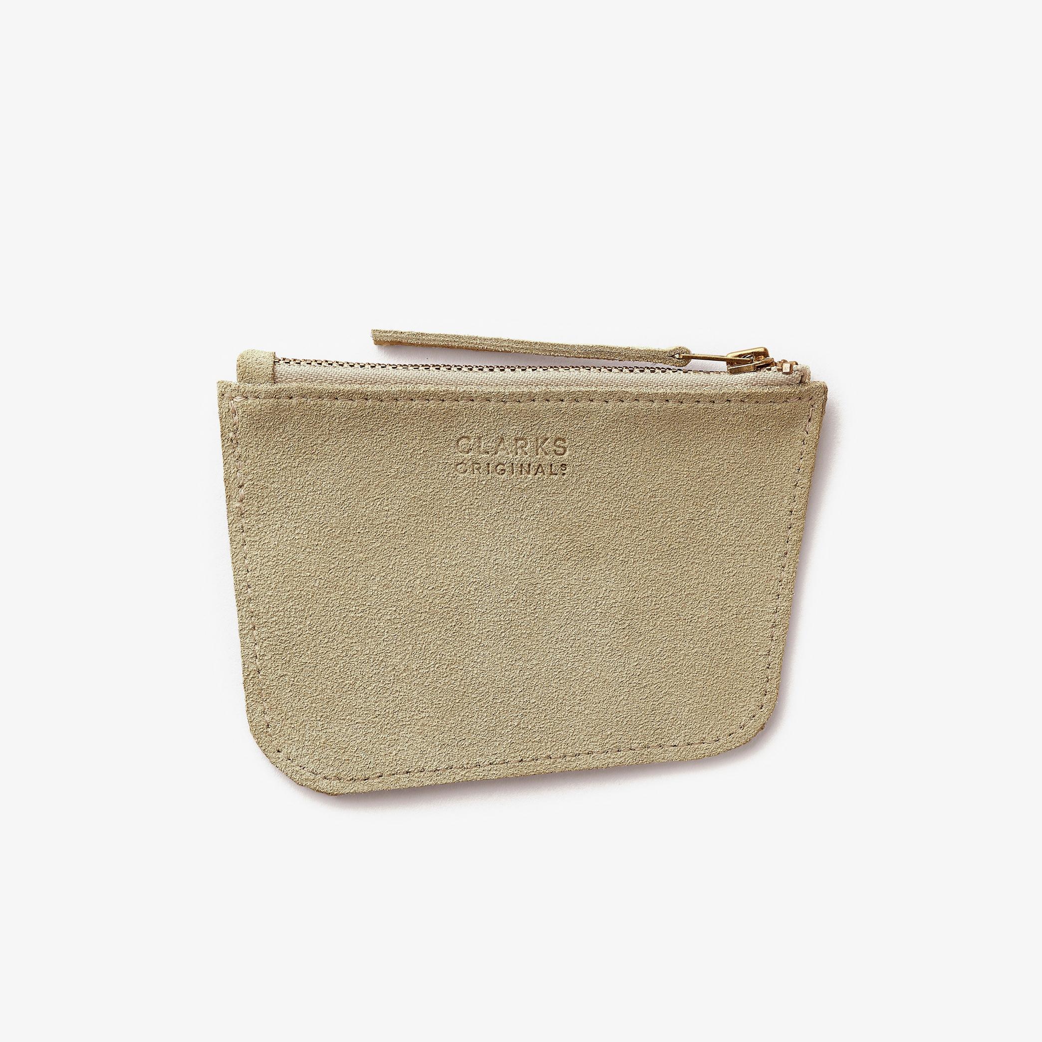 Wallabee Coin Maple Suede Wallet, view 2 of 3