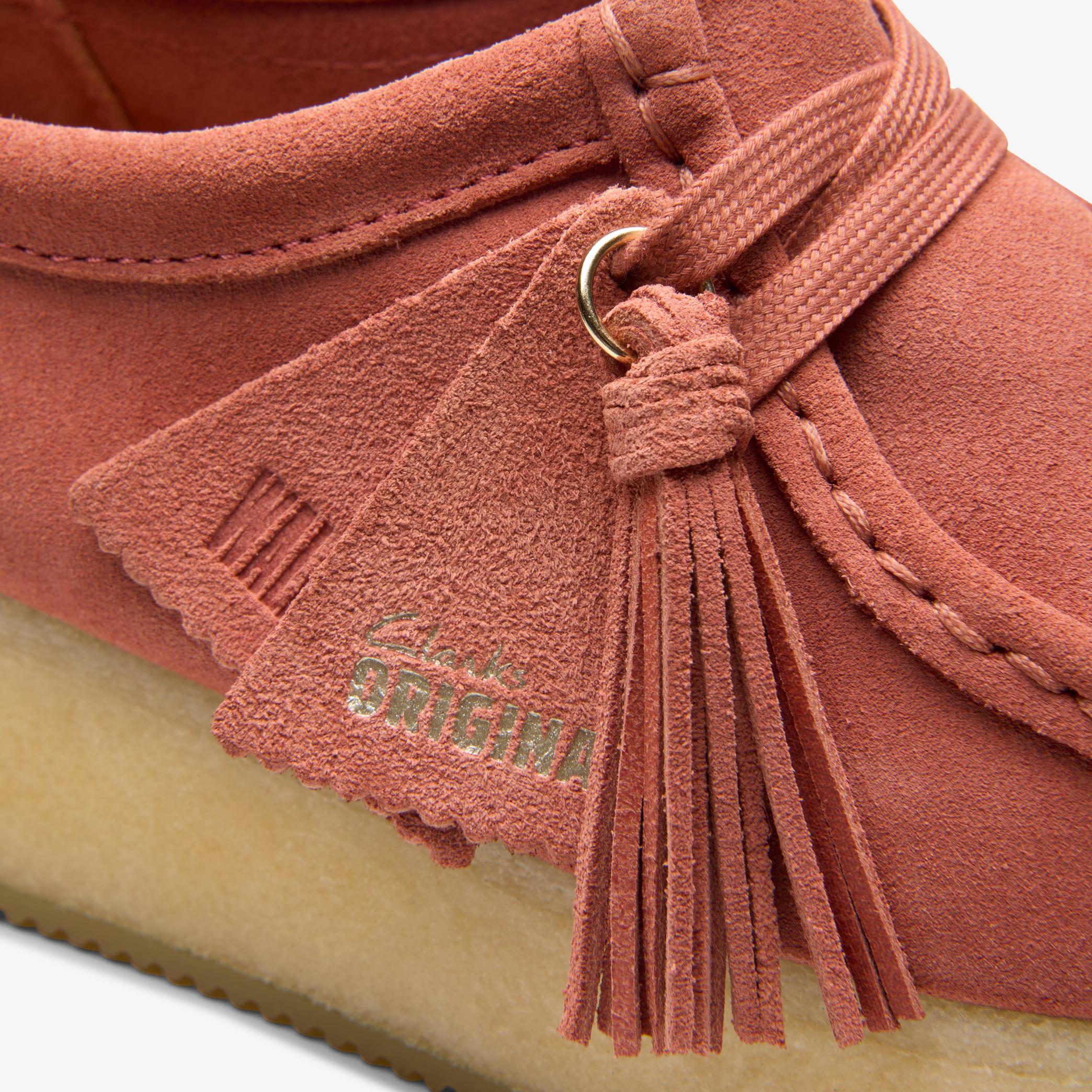 Wallacraft Bee Terracotta Suede Shoes, view 7 of 7