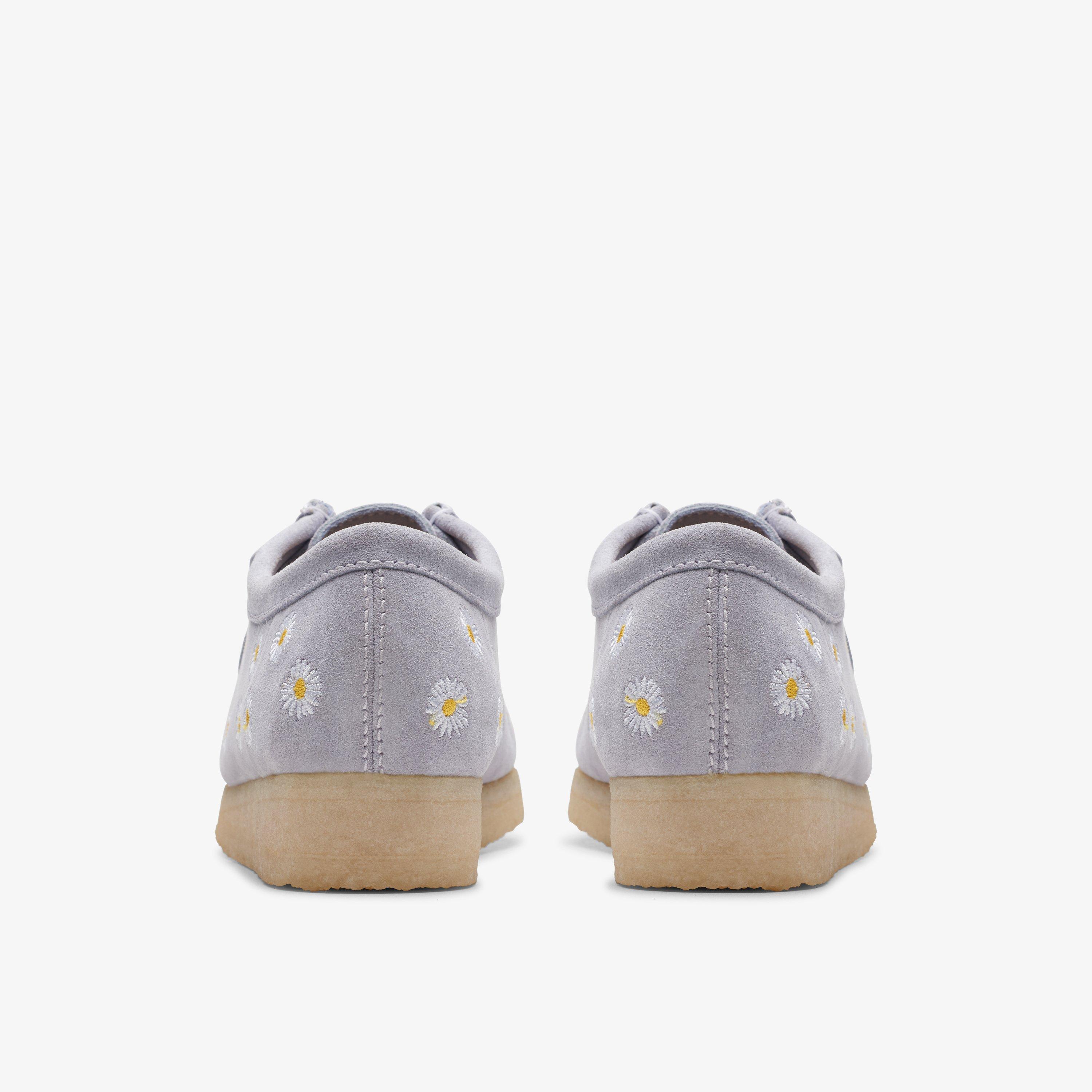 Wallabee Ricamo grigio nuvola Wallabee Scarpe Stringate, view 6 of 9