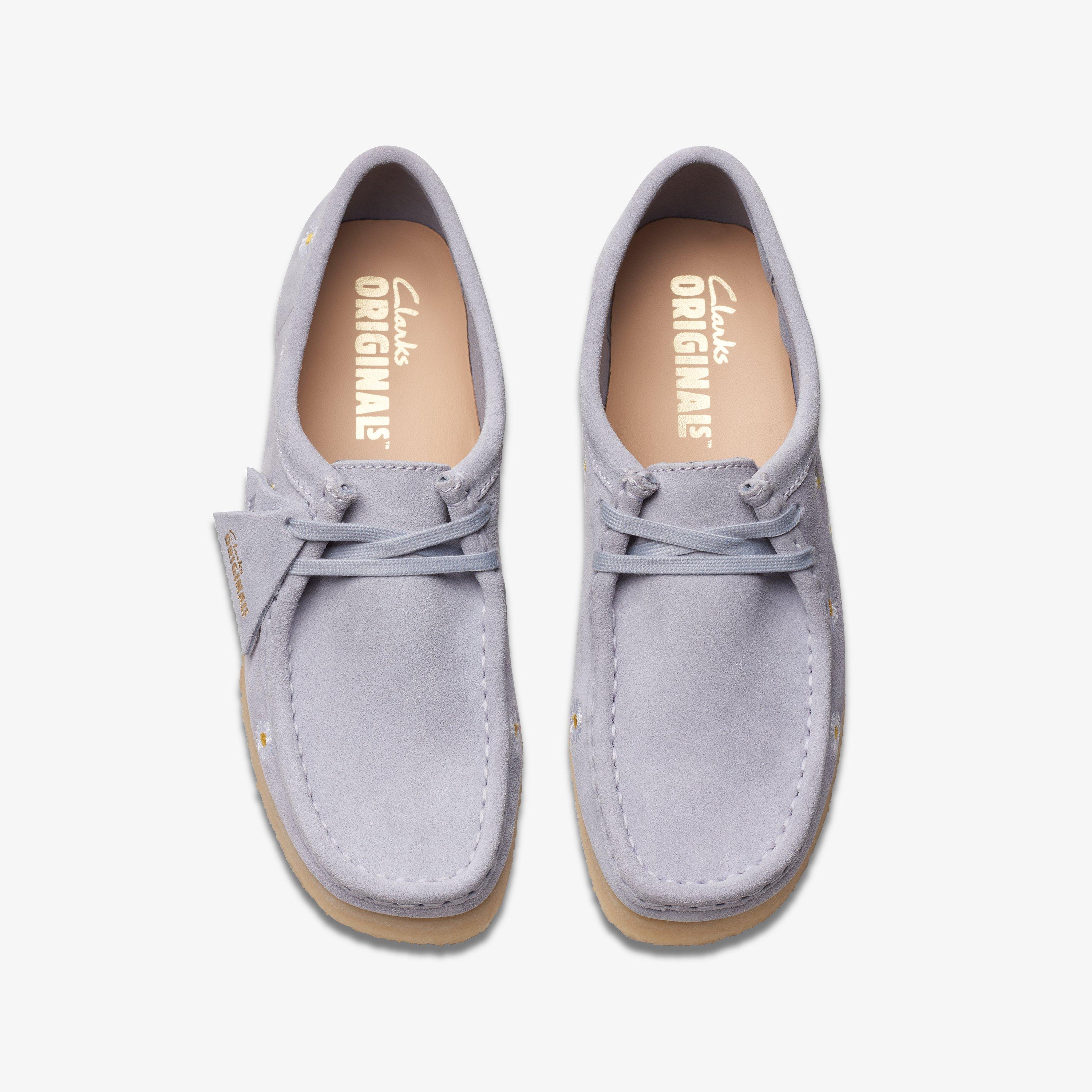 Wallabee Ricamo grigio nuvola Wallabee Scarpe Stringate, view 7 of 9