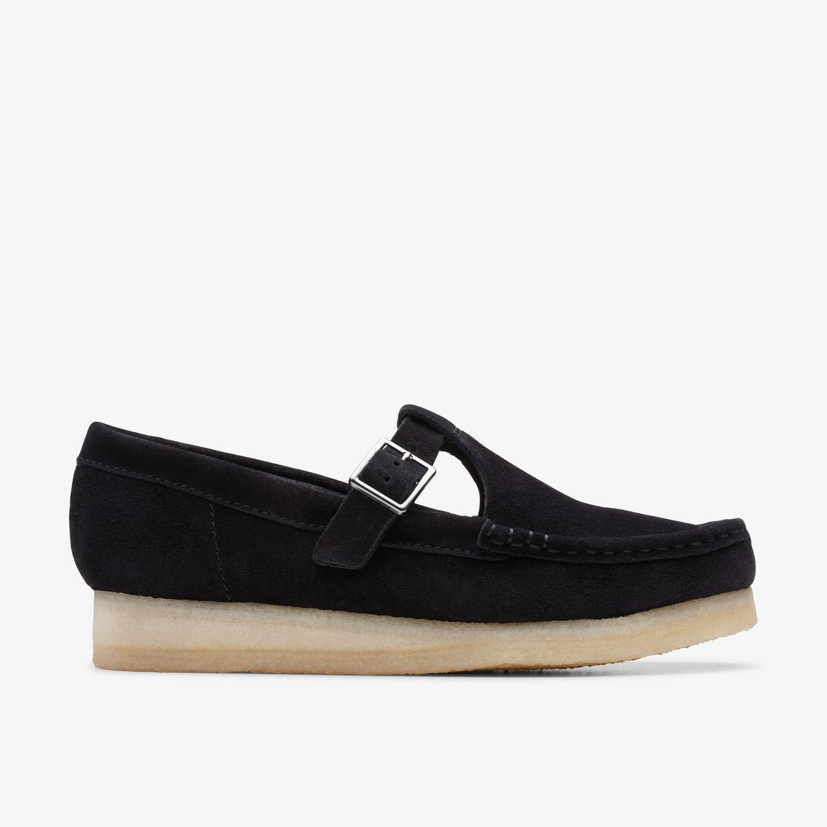 Wallabee T-Bar — Black
