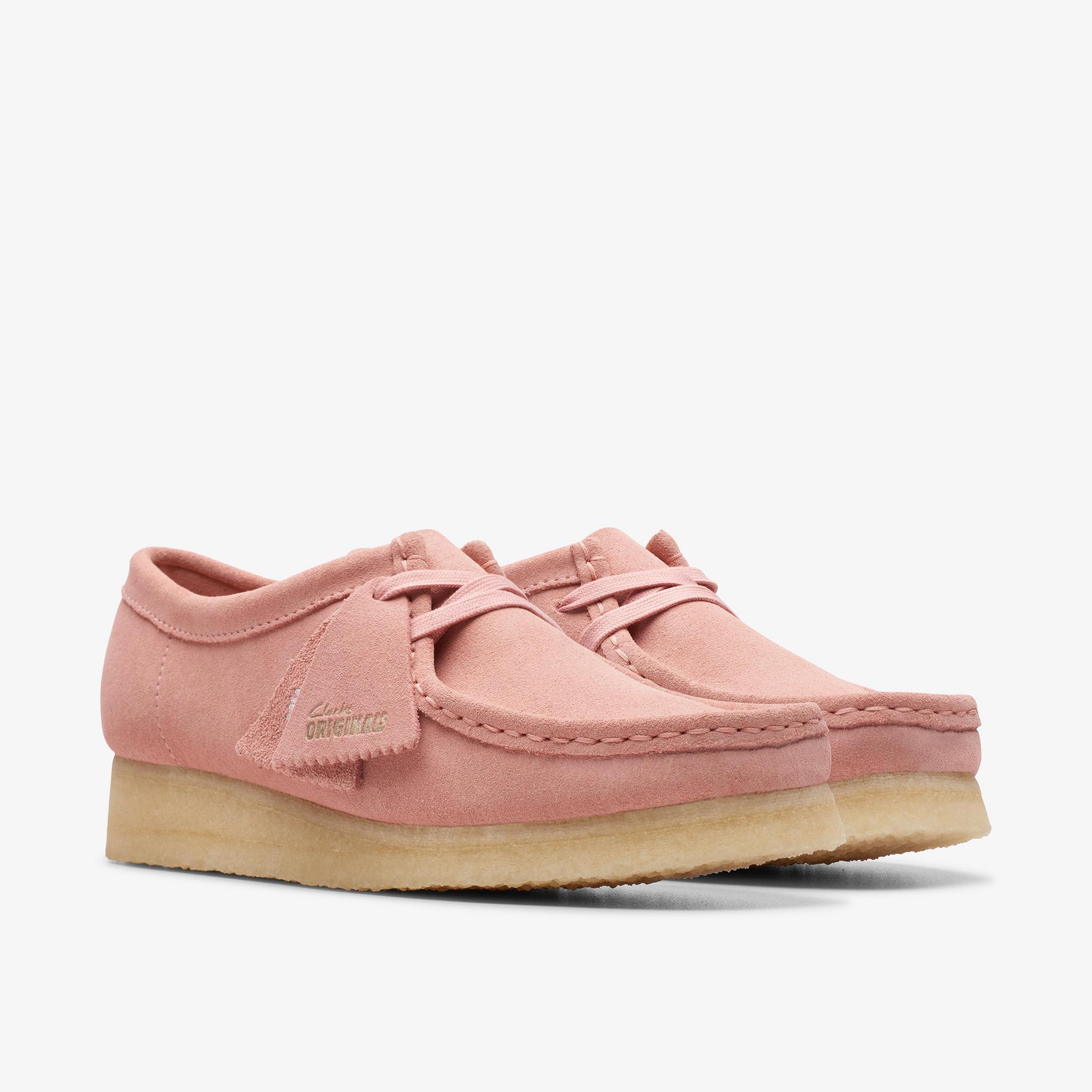 Wallabee Blush Pink Suede Wallabee, view 4 of 7