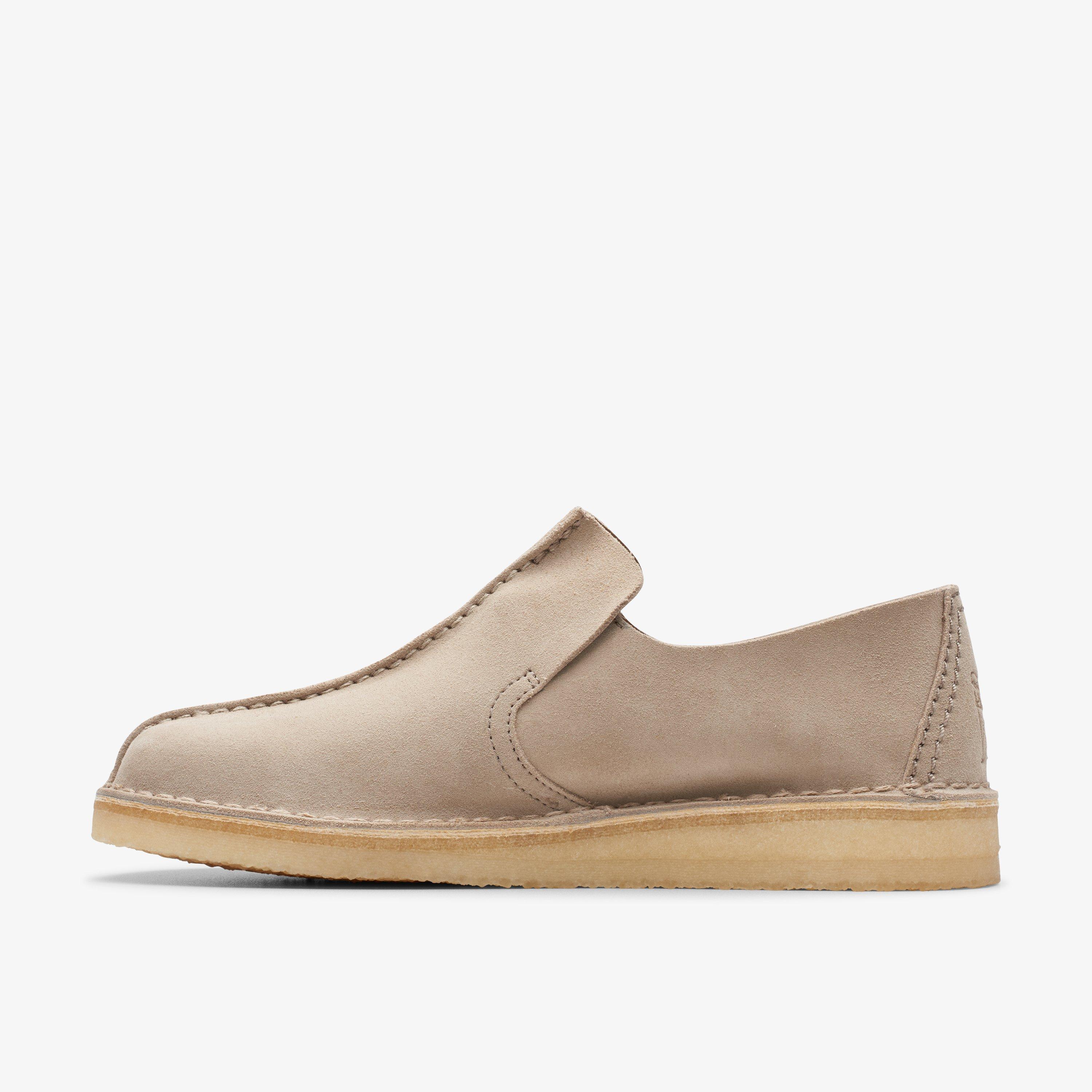 CLARKS ORIGINALS: Zapatos abotinados para hombre, Gris  Zapatos Abotinados  Clarks Originals 26174055 en línea en