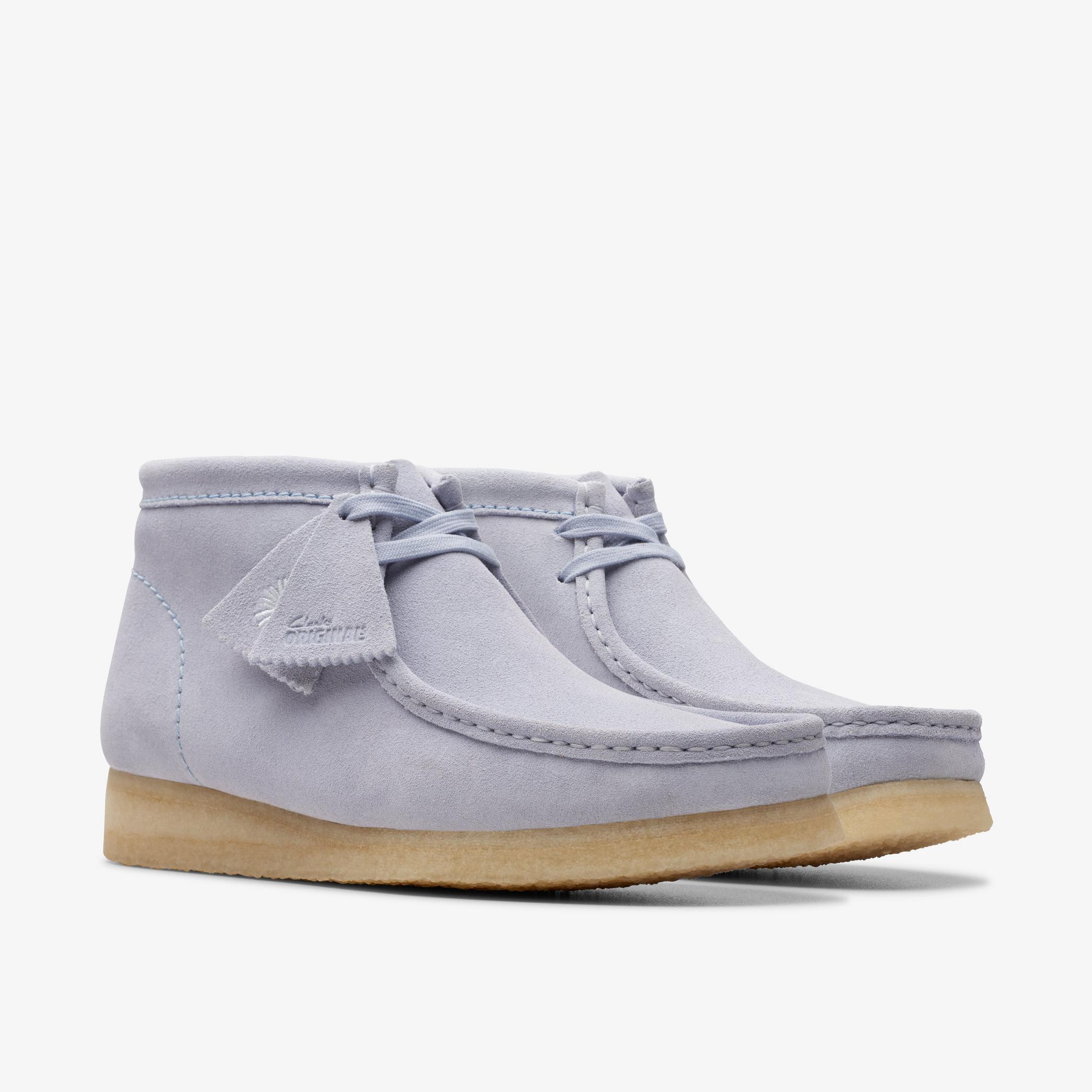 Wallabee Boot Cloud Grey Suede Wallabee, view 4 of 7