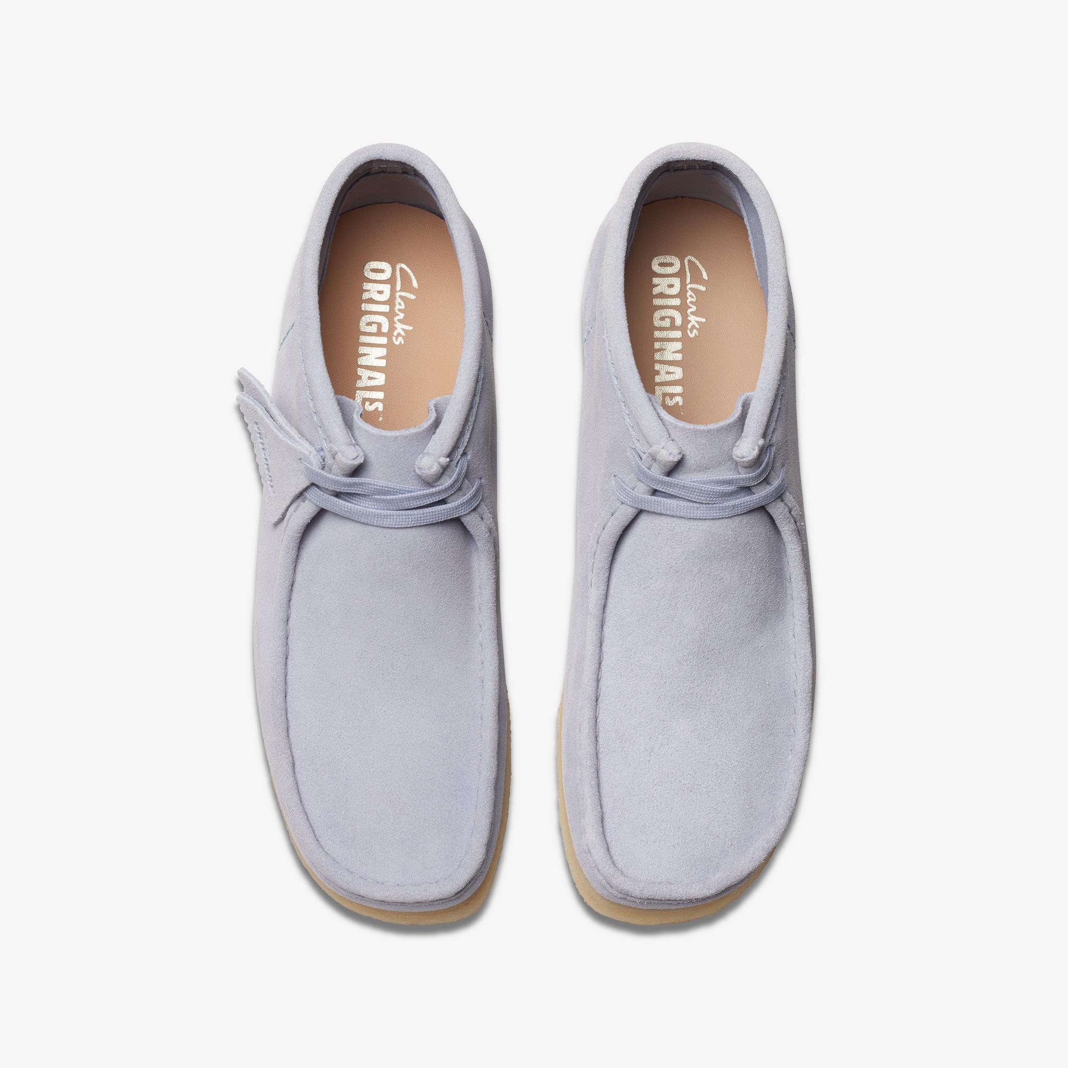 Wallabee Boot Cloud Grey Suede Wallabee, view 6 of 7