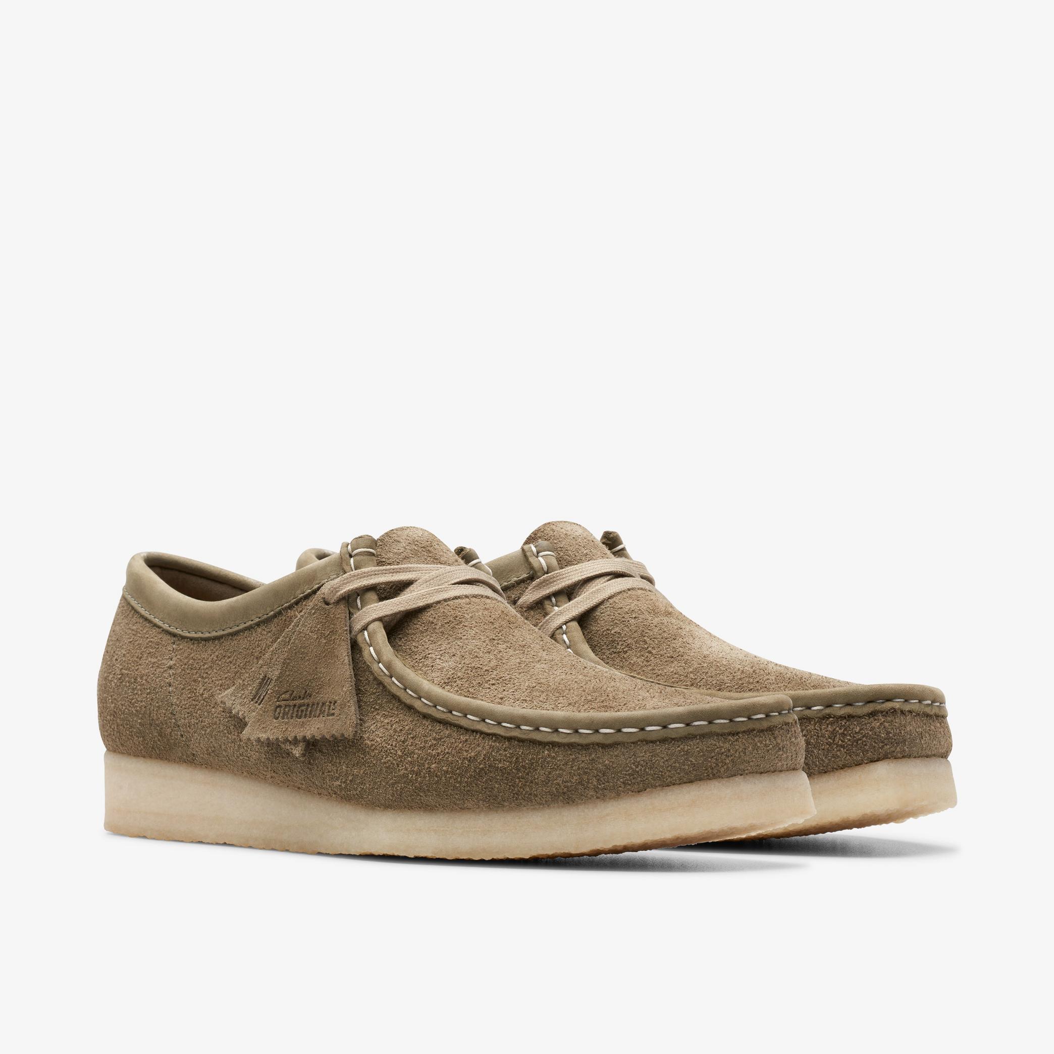 Wallabee Pale Khaki Suede Wallabee, view 4 of 7