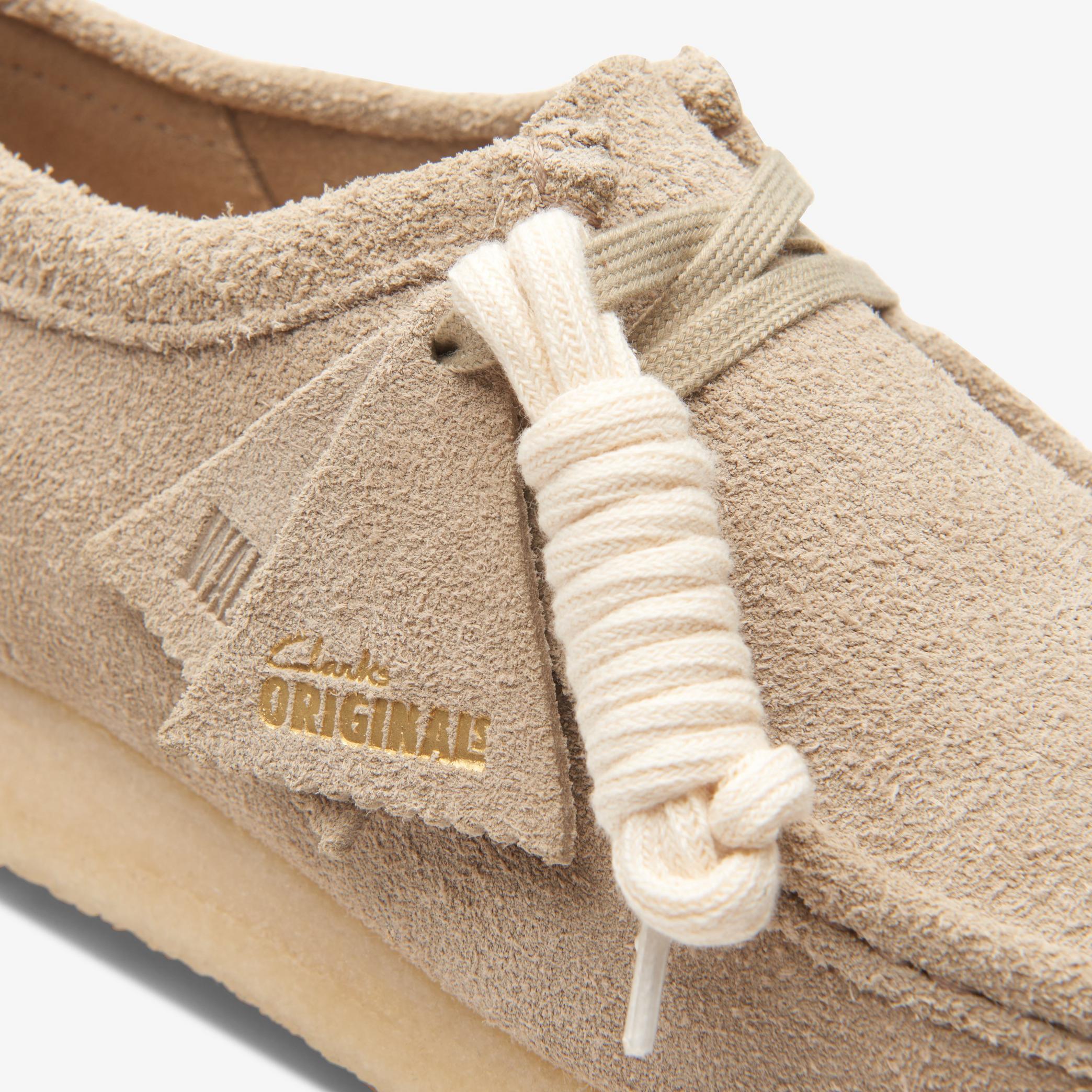 Wallabee Pale Grey Suede Wallabee, view 7 of 7