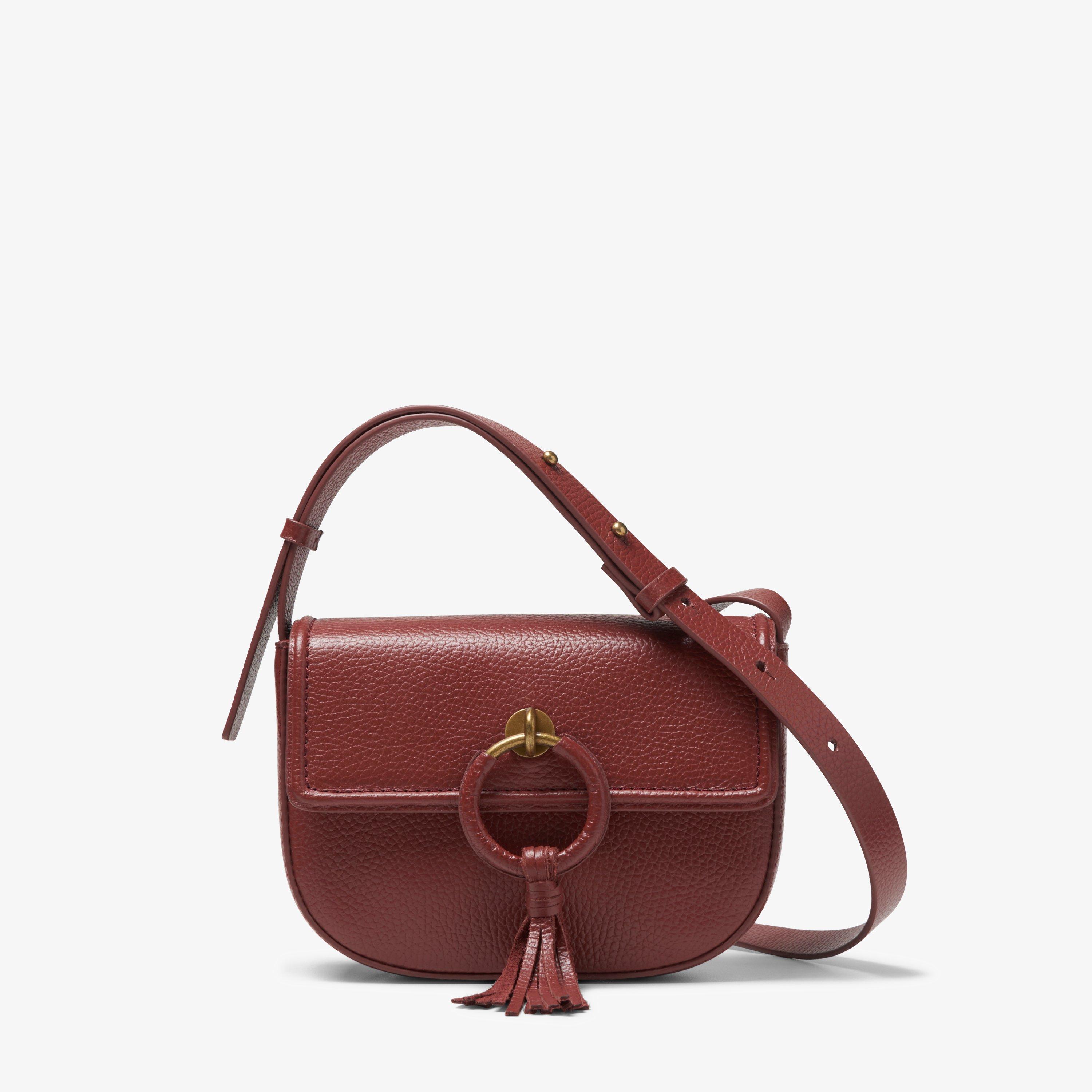 Clarks leather satchel online