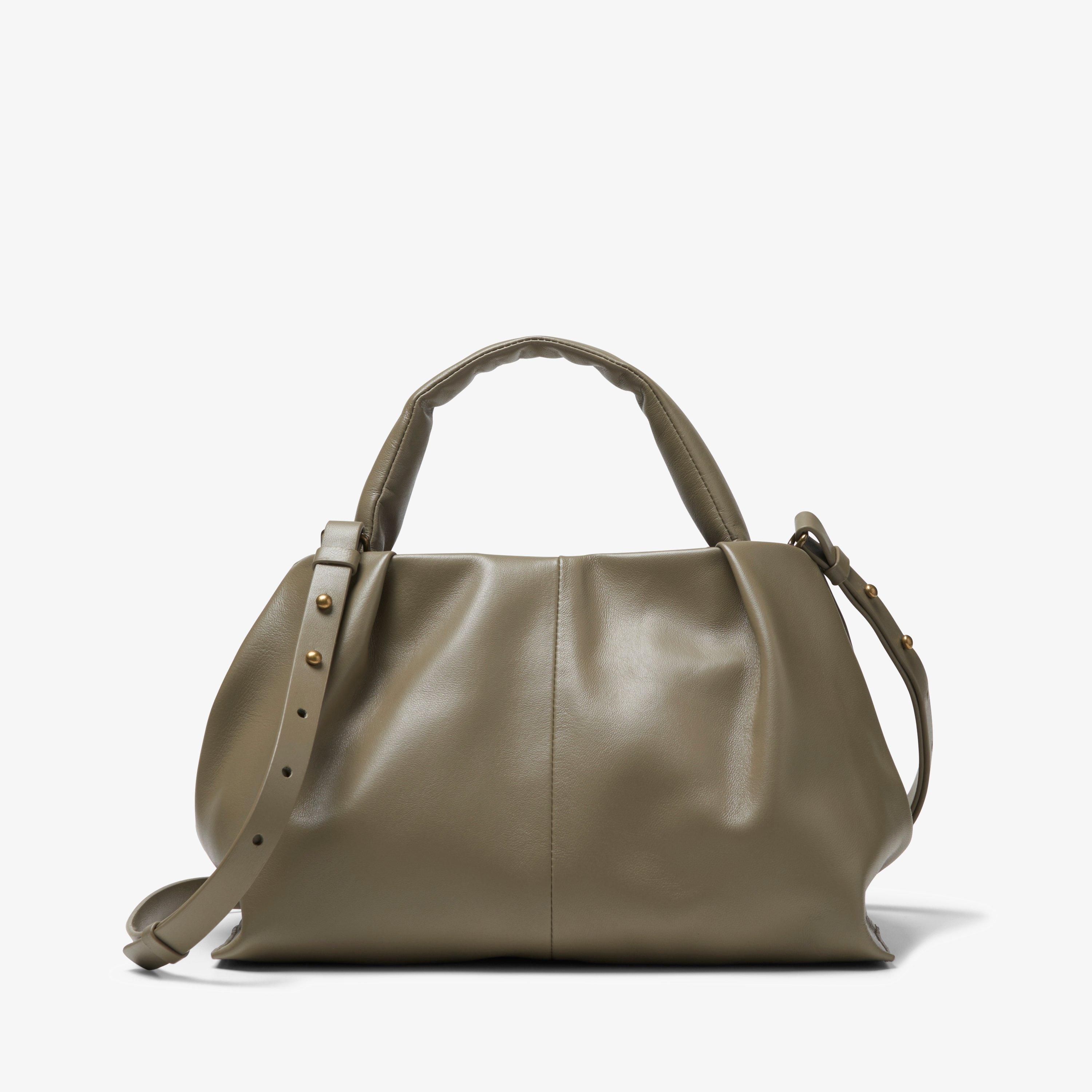 Clarks hot sale leather handbags