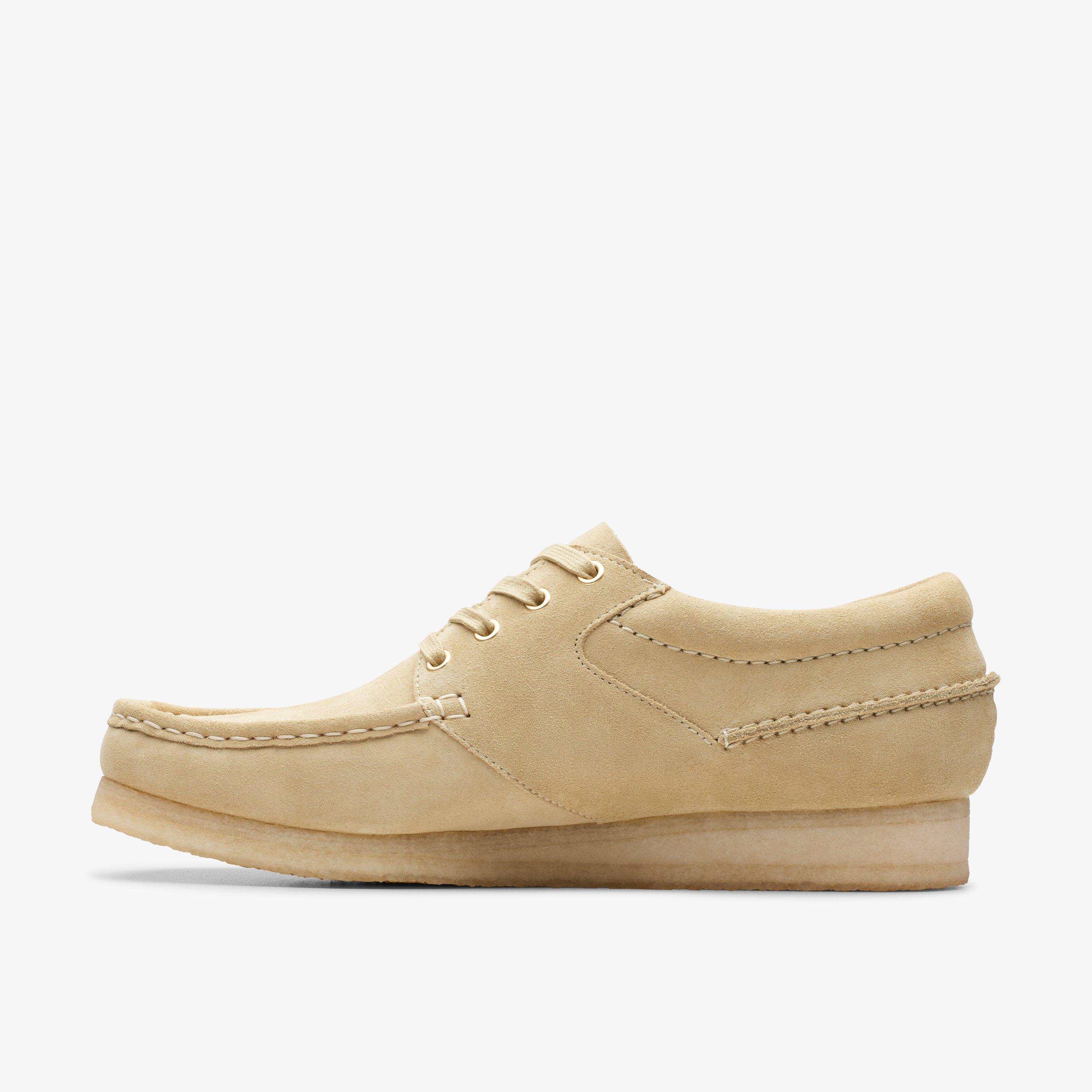 clarks maple suede wallabee
