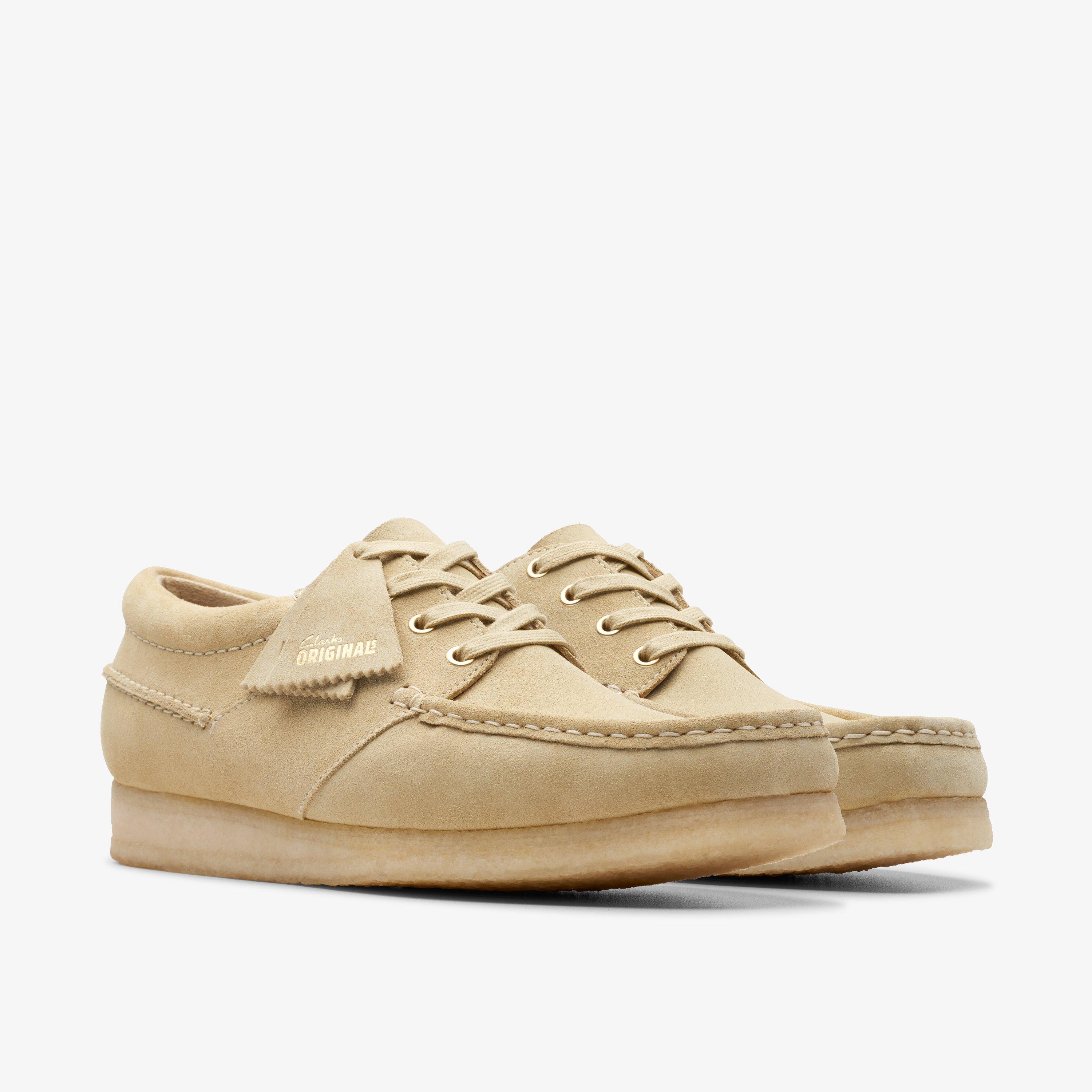 Wallabee Boat Maple Suede Wallabee Boat Shoes Lace Up, view 5 of 8