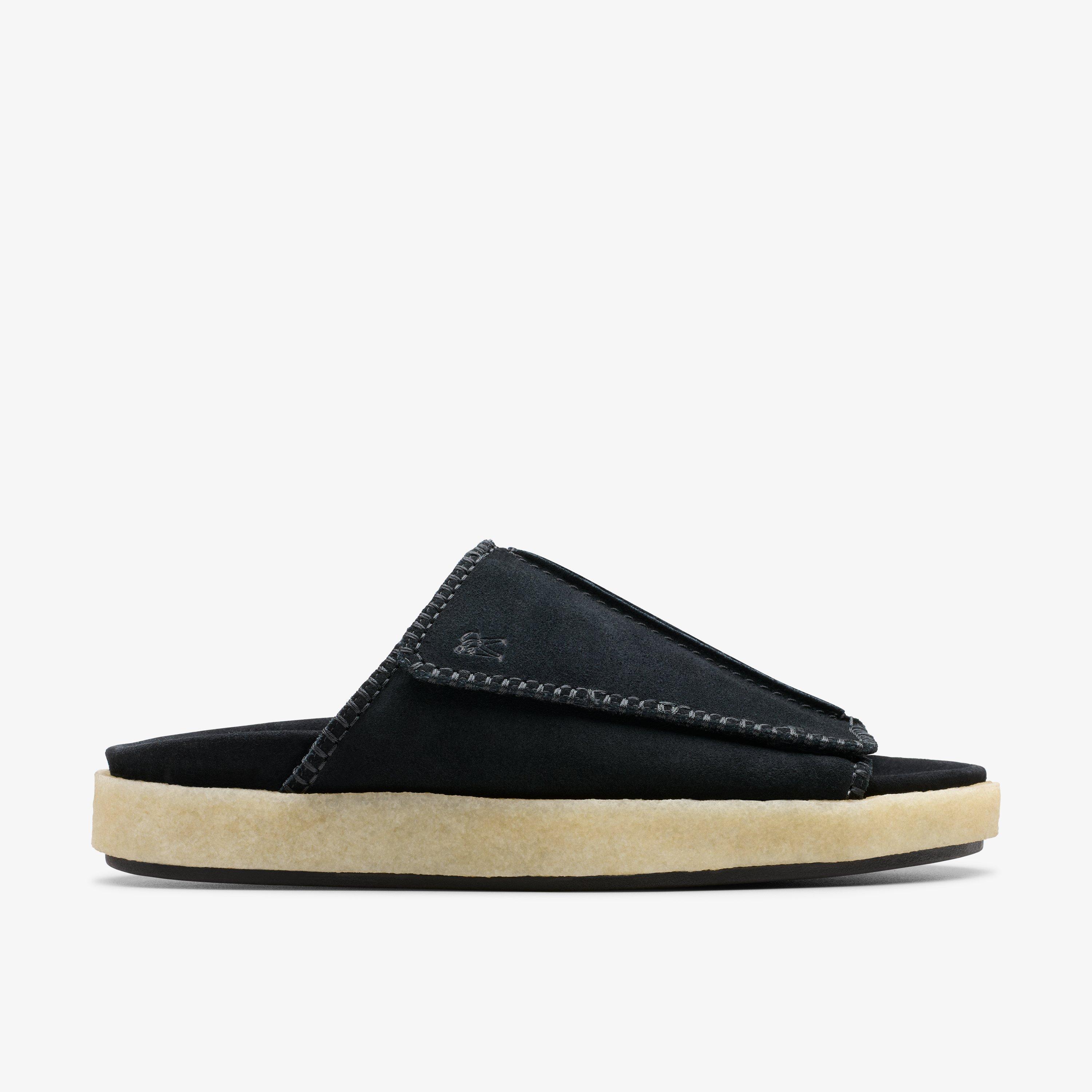 Clarks Overleigh Slide In Black