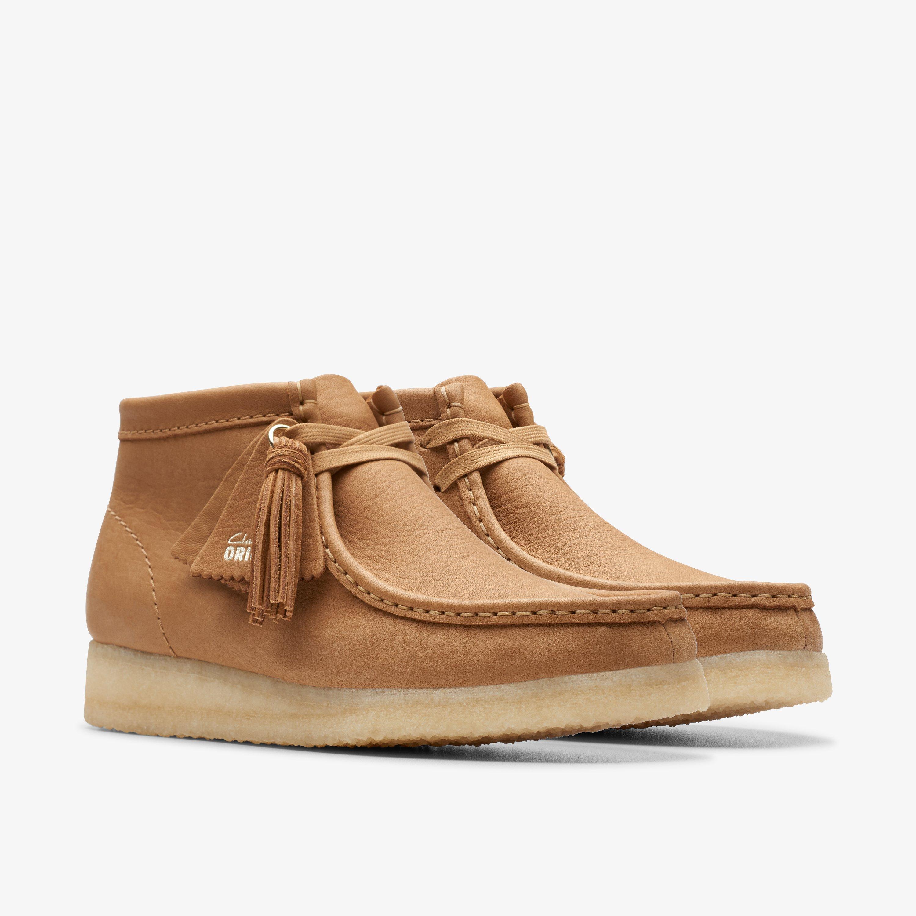 tan wallabees