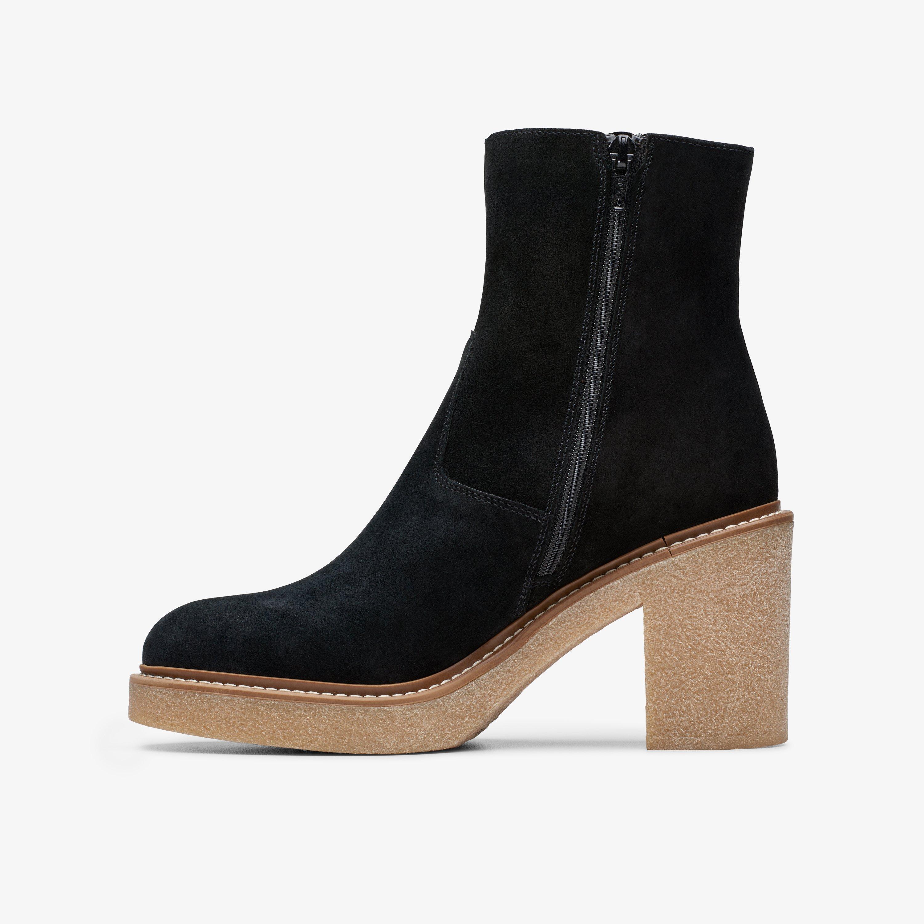 Clarks boots womens long sale