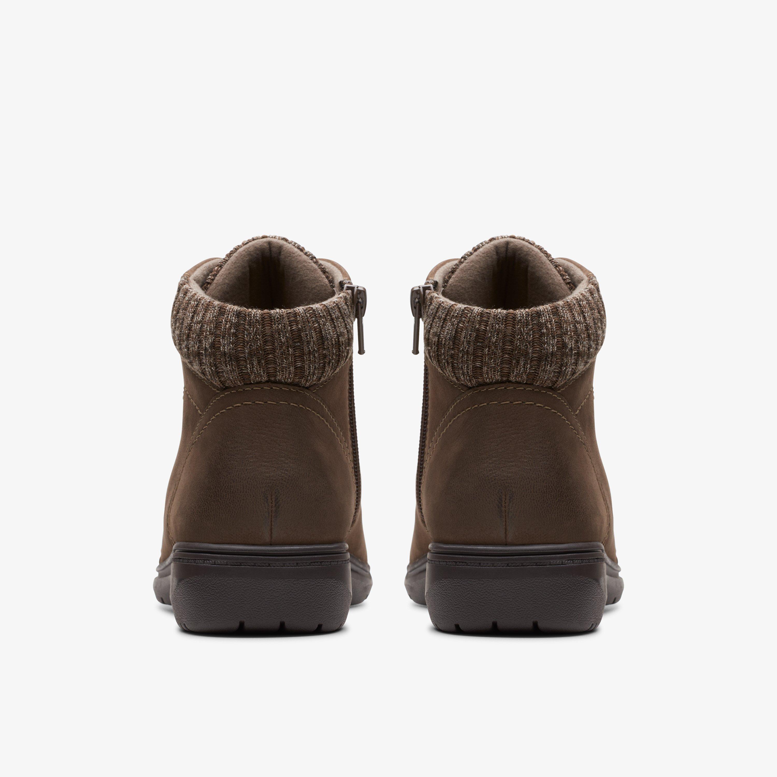 Carleigh Jade Taupe Nubuck Ankle Boots, view 5 of 6