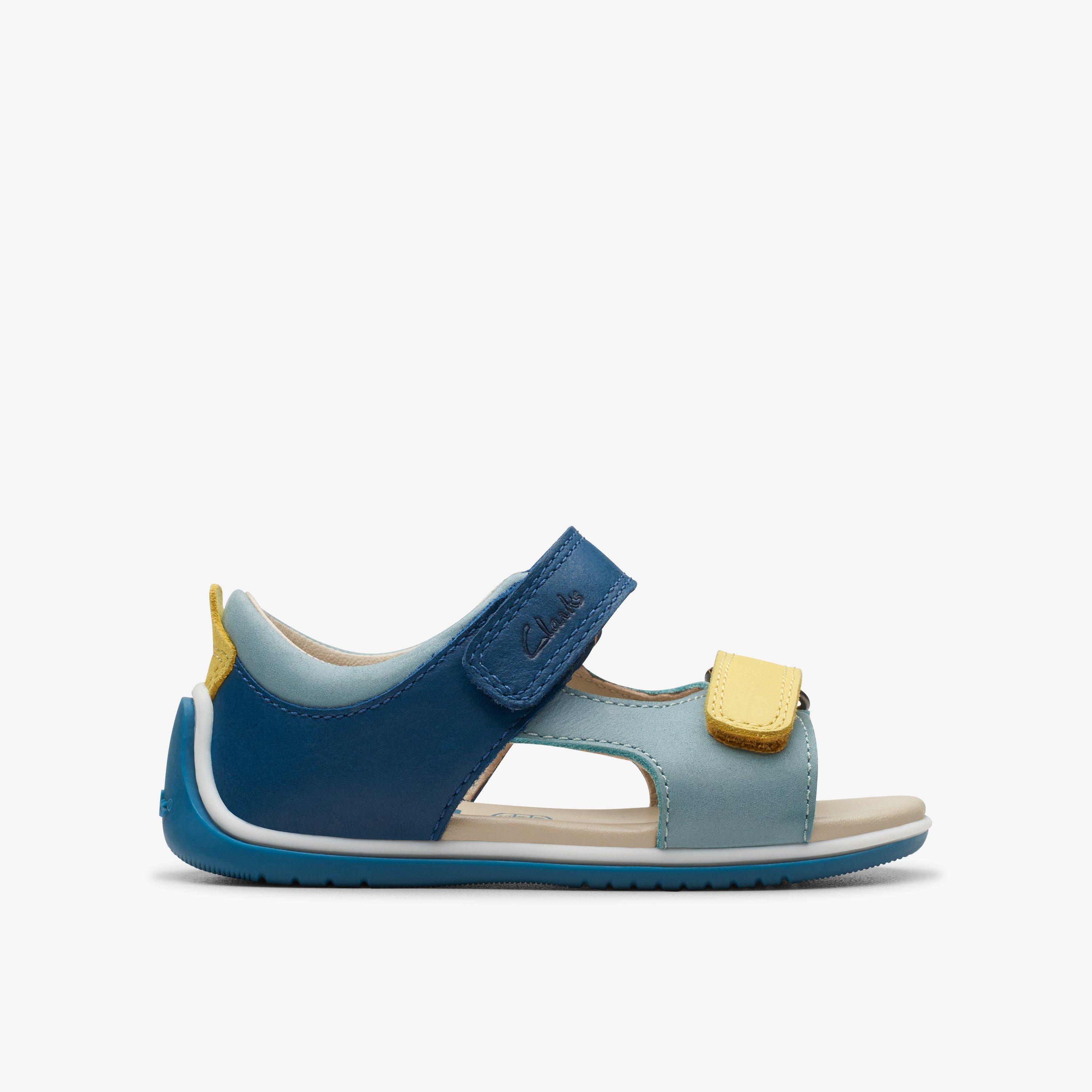 Boys, Girls, Kids Unisex Taco Sea Toddler Blue Combination Sandals ...