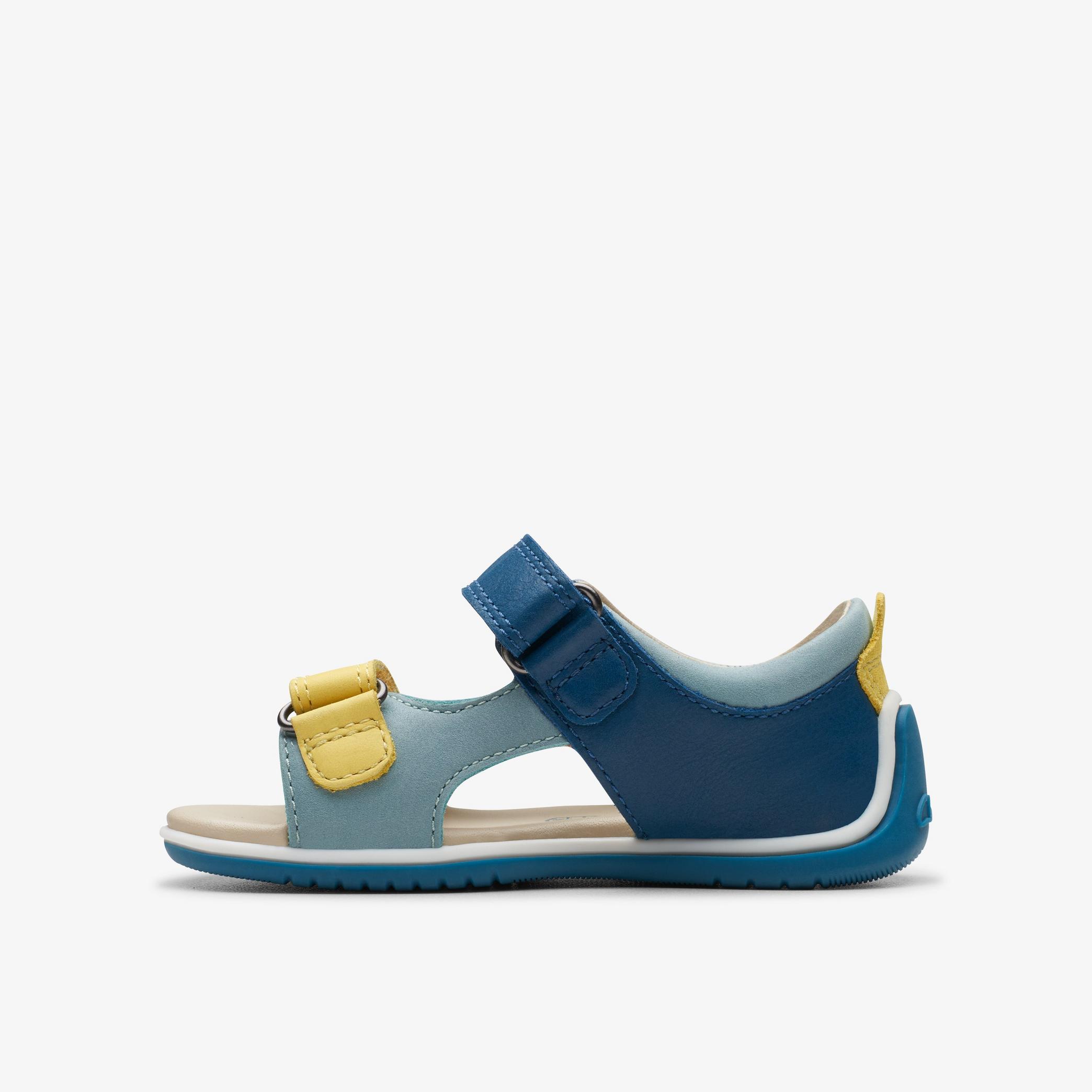 Boys, Girls, Kids Unisex Taco Sea Toddler Blue Combination Sandals ...
