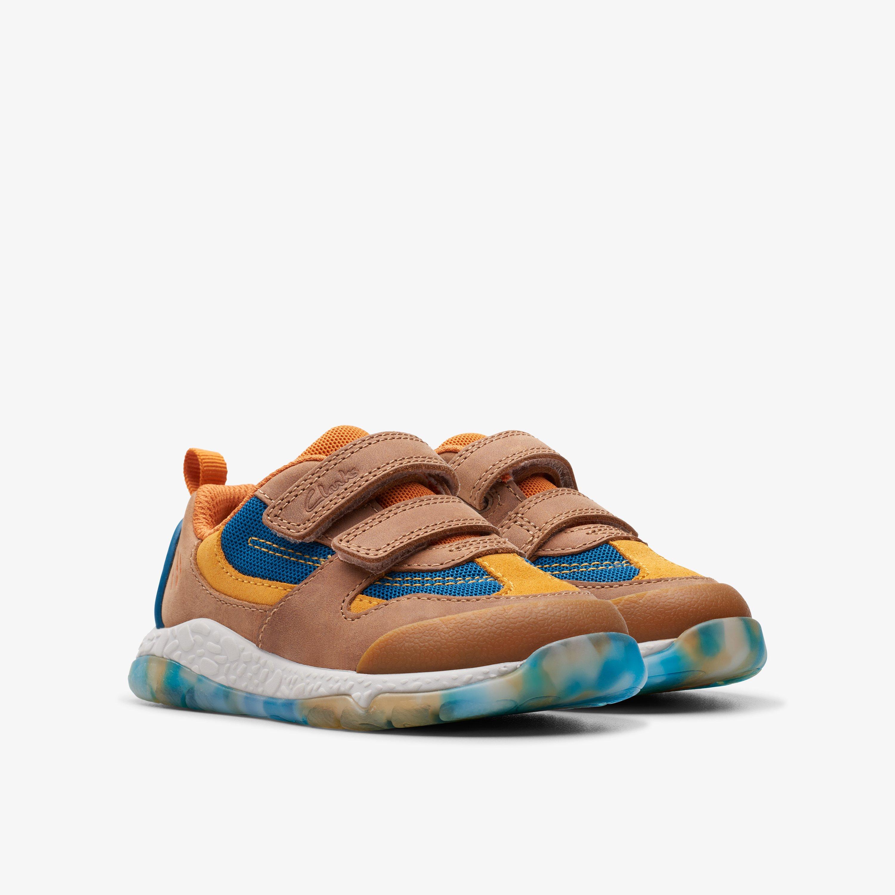 Clarks Steggy Tail K – Scarpe Con Lacci Per Bambini E Ragazzi – Pelle Morbida E Fodera Antibatterica - 6