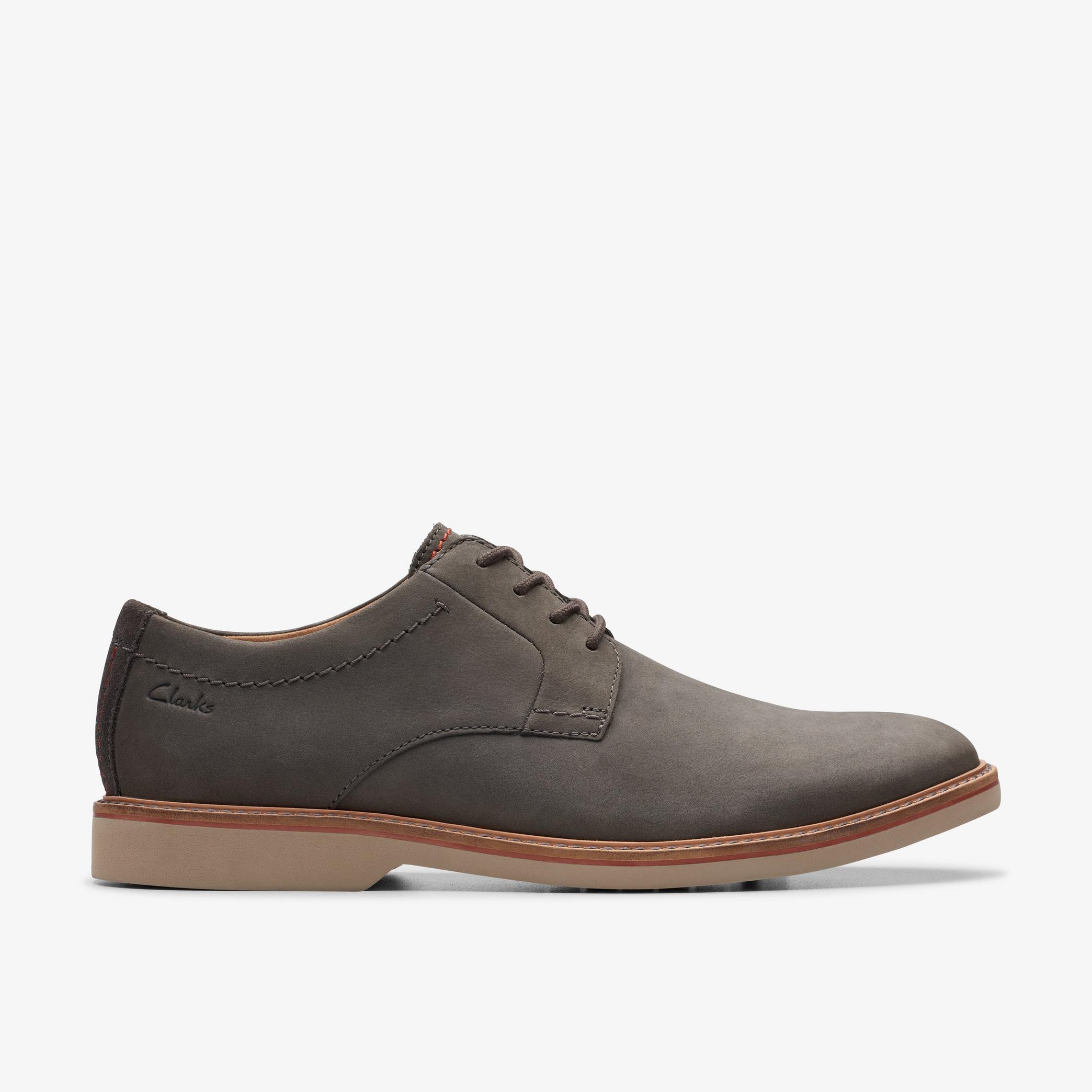 Atticus LT Lace Dark Grey Nubuck Oxford Shoes, view 1 of 6