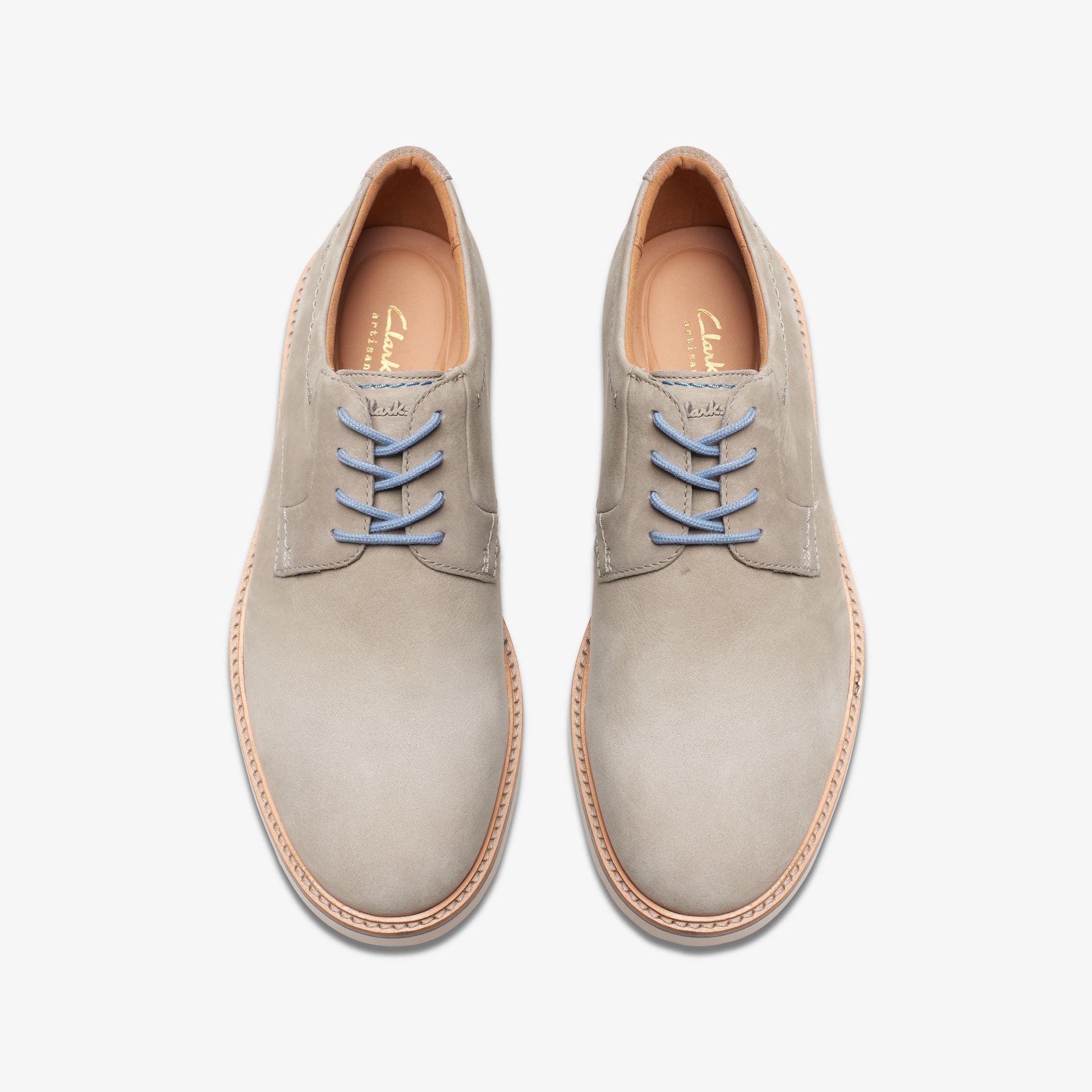 Atticus LT Lace Grey Nubuck Oxford Shoes, view 6 of 11