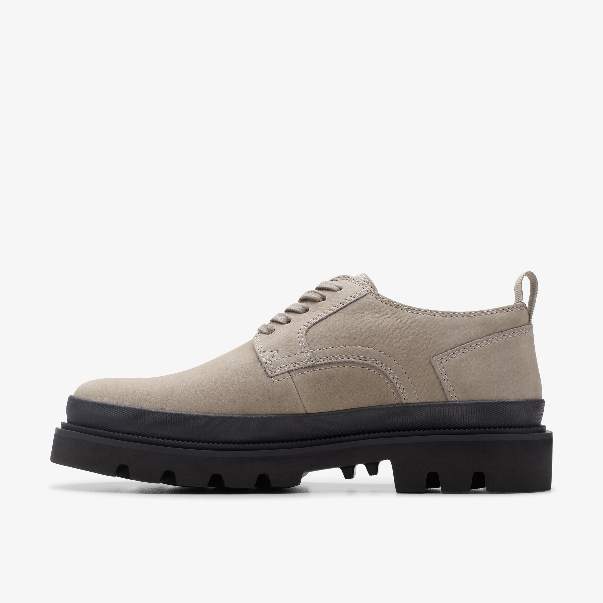Badell Lace Grey Nubuck Oxford Shoes, view 2 of 6