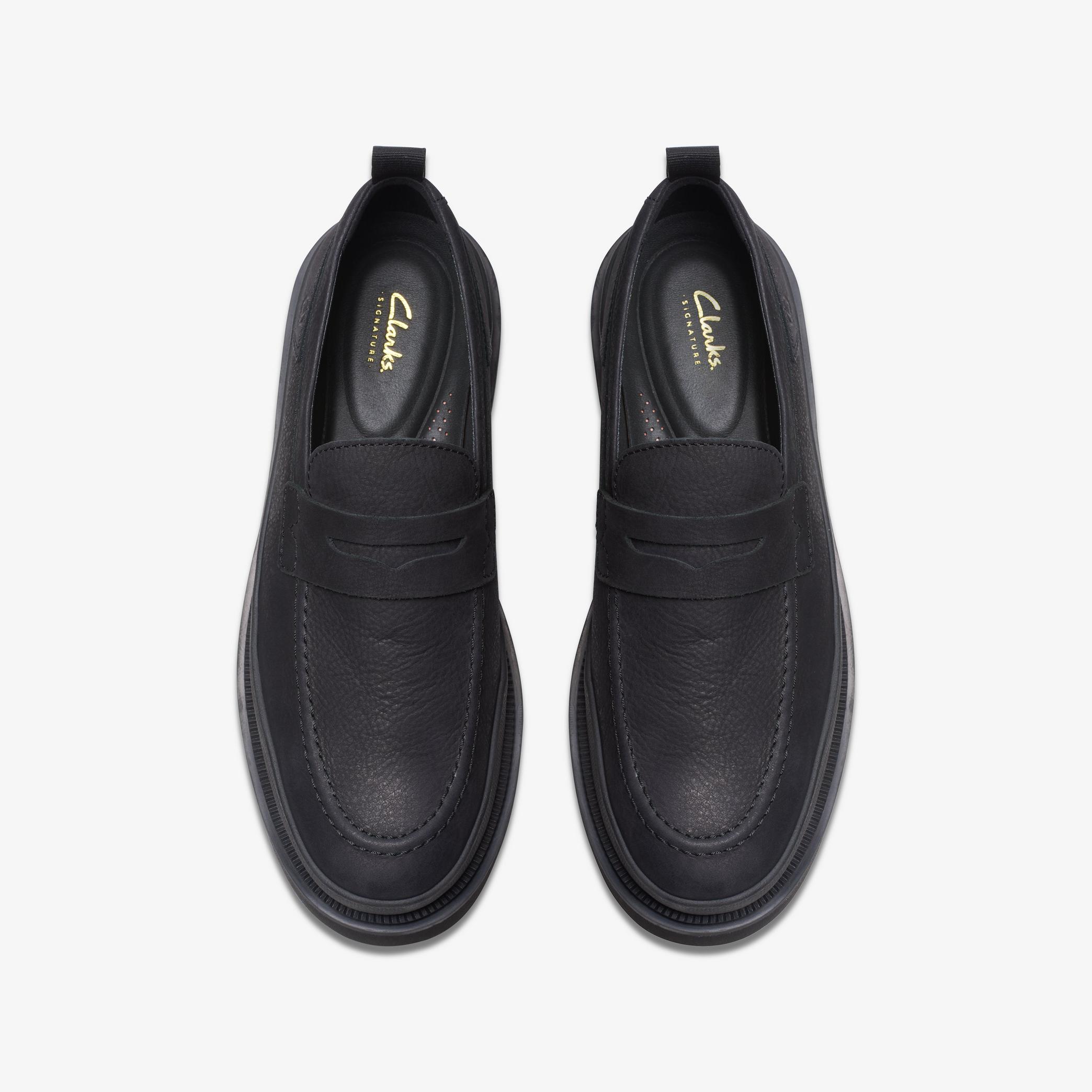 Badell Step Black Nubuck Loafers, view 6 of 7