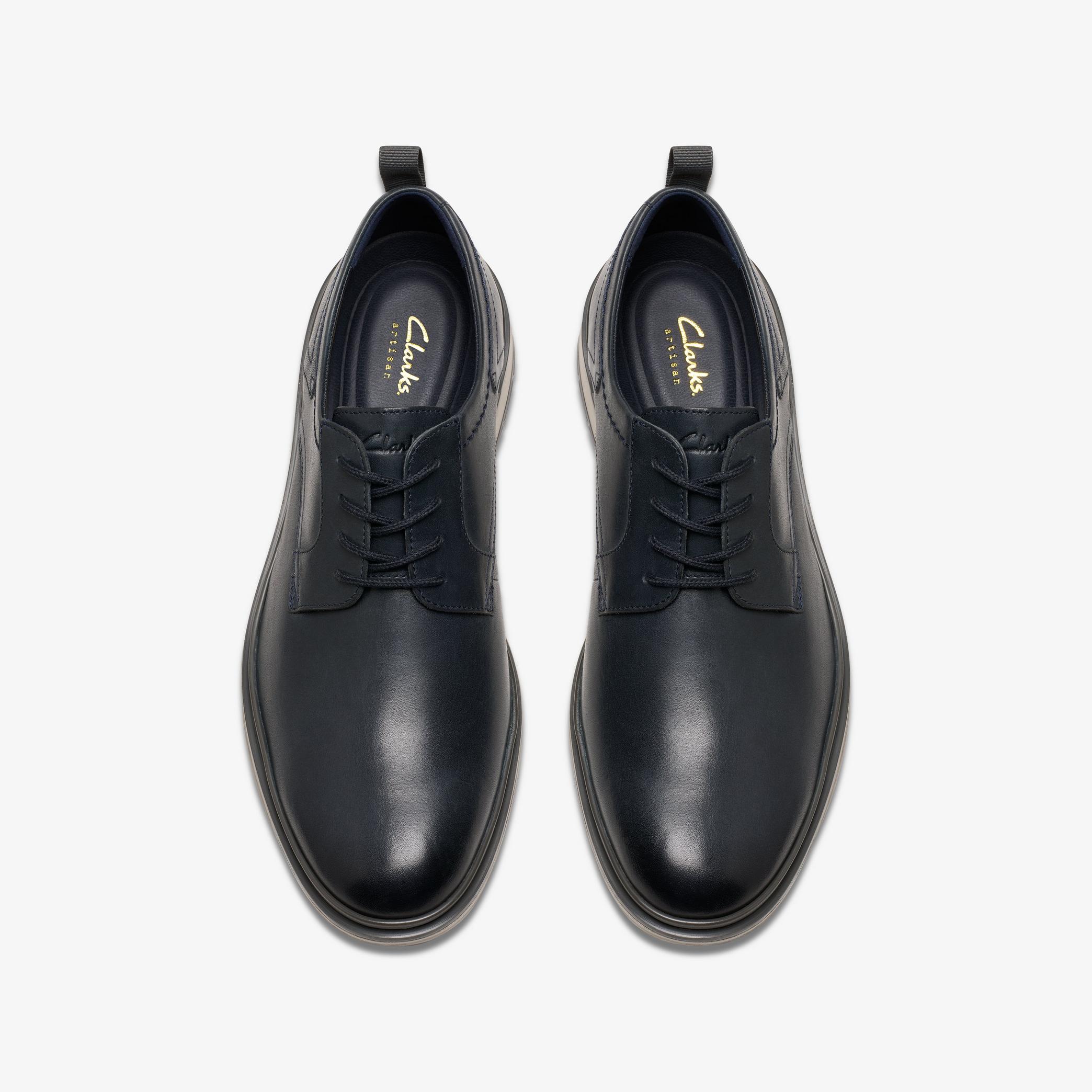 Chantry Lo Navy Leather Oxford Shoes, view 6 of 6