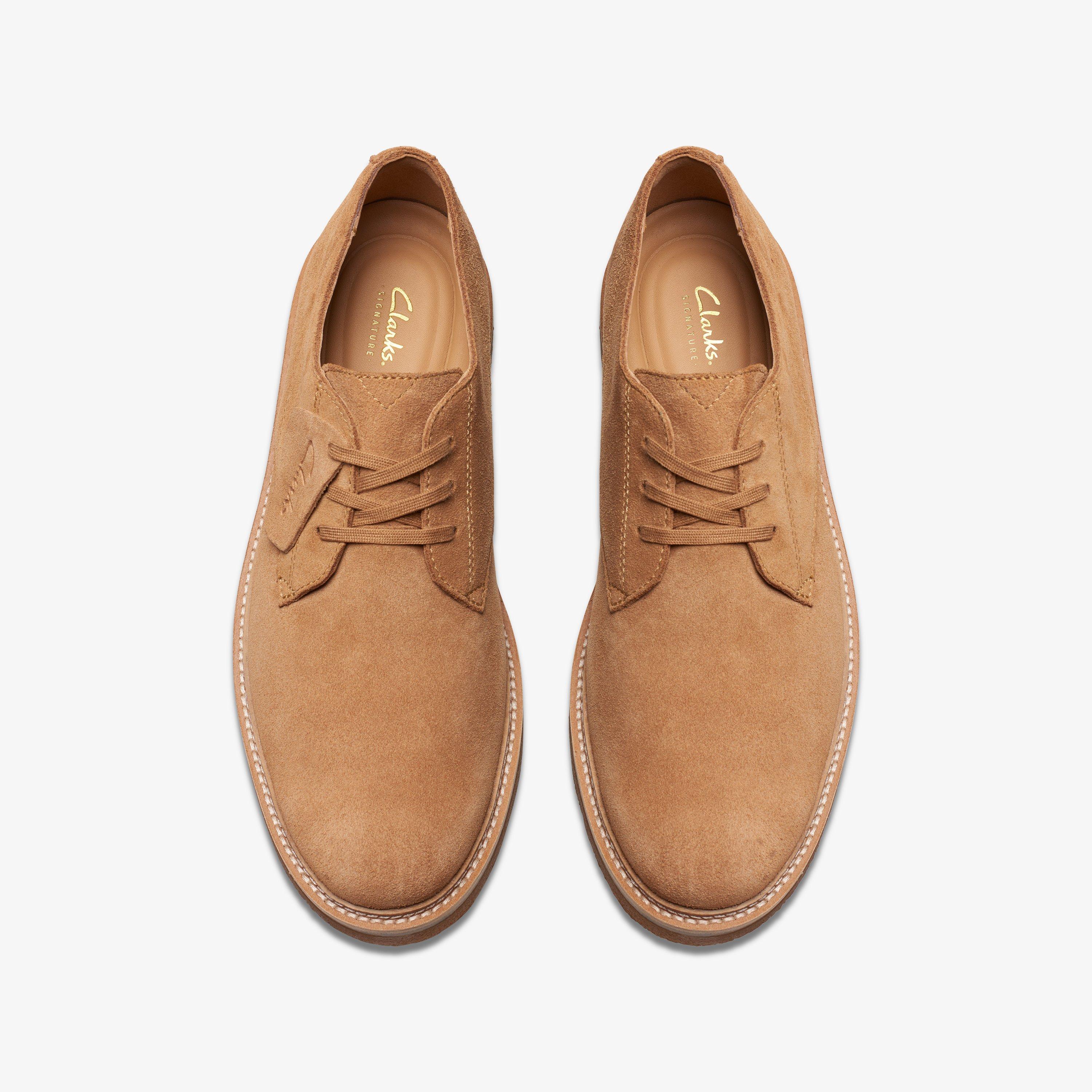 Men's Brown & Tan Shoes - Brown Leather & Suede