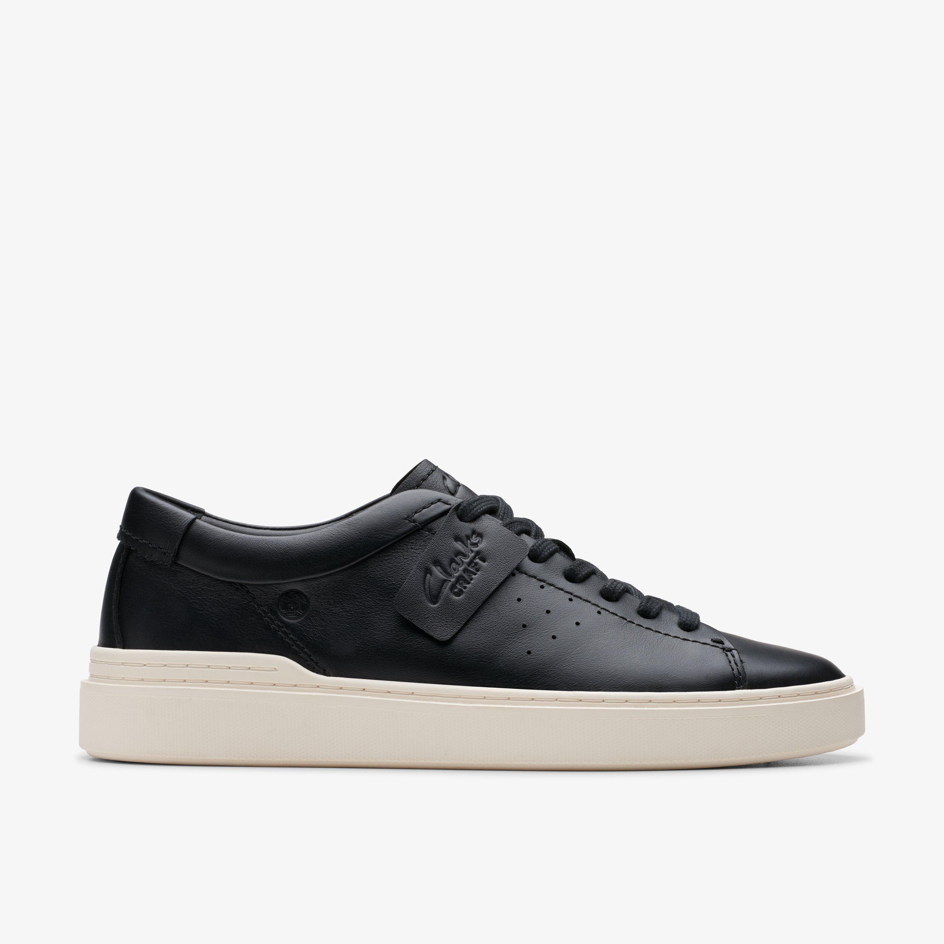 Clark leather sneakers hotsell