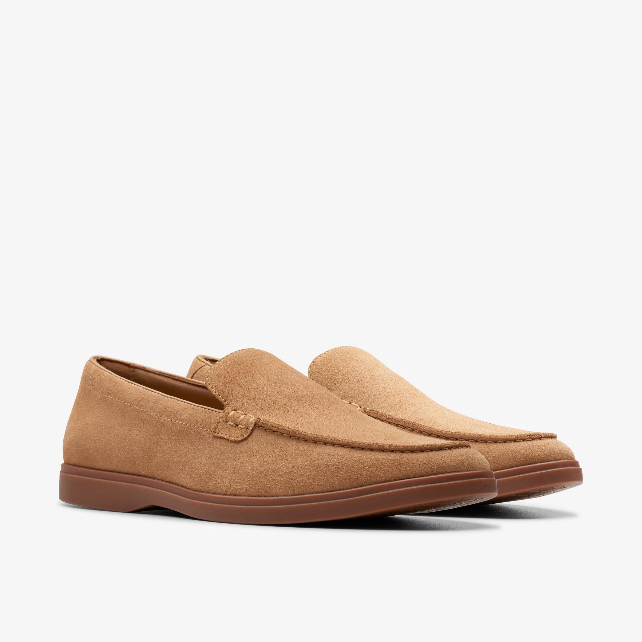 Torford Easy Light Tan Suede Shoes, view 4 of 6