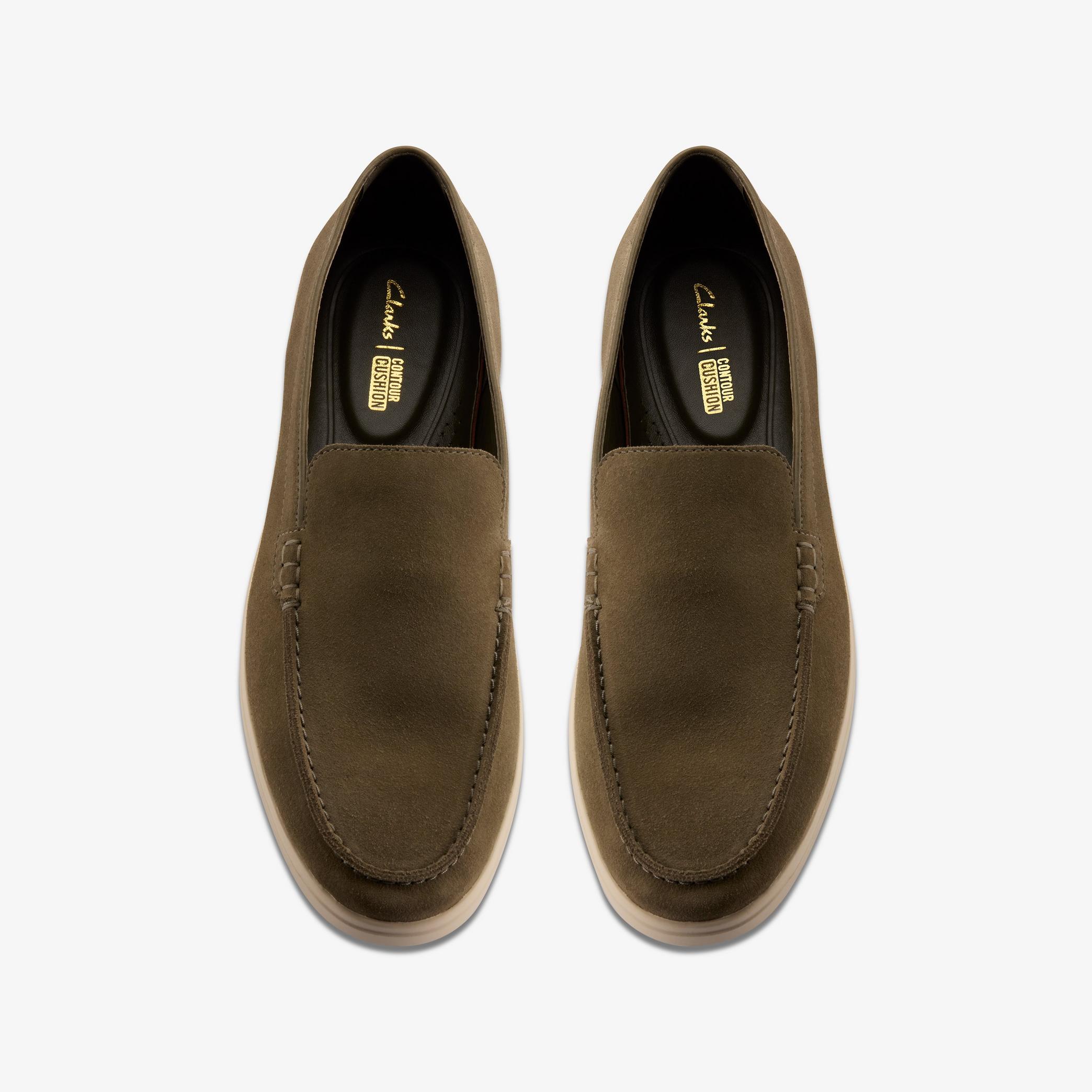 Torford Easy Olive Suede Shoes, view 6 of 6