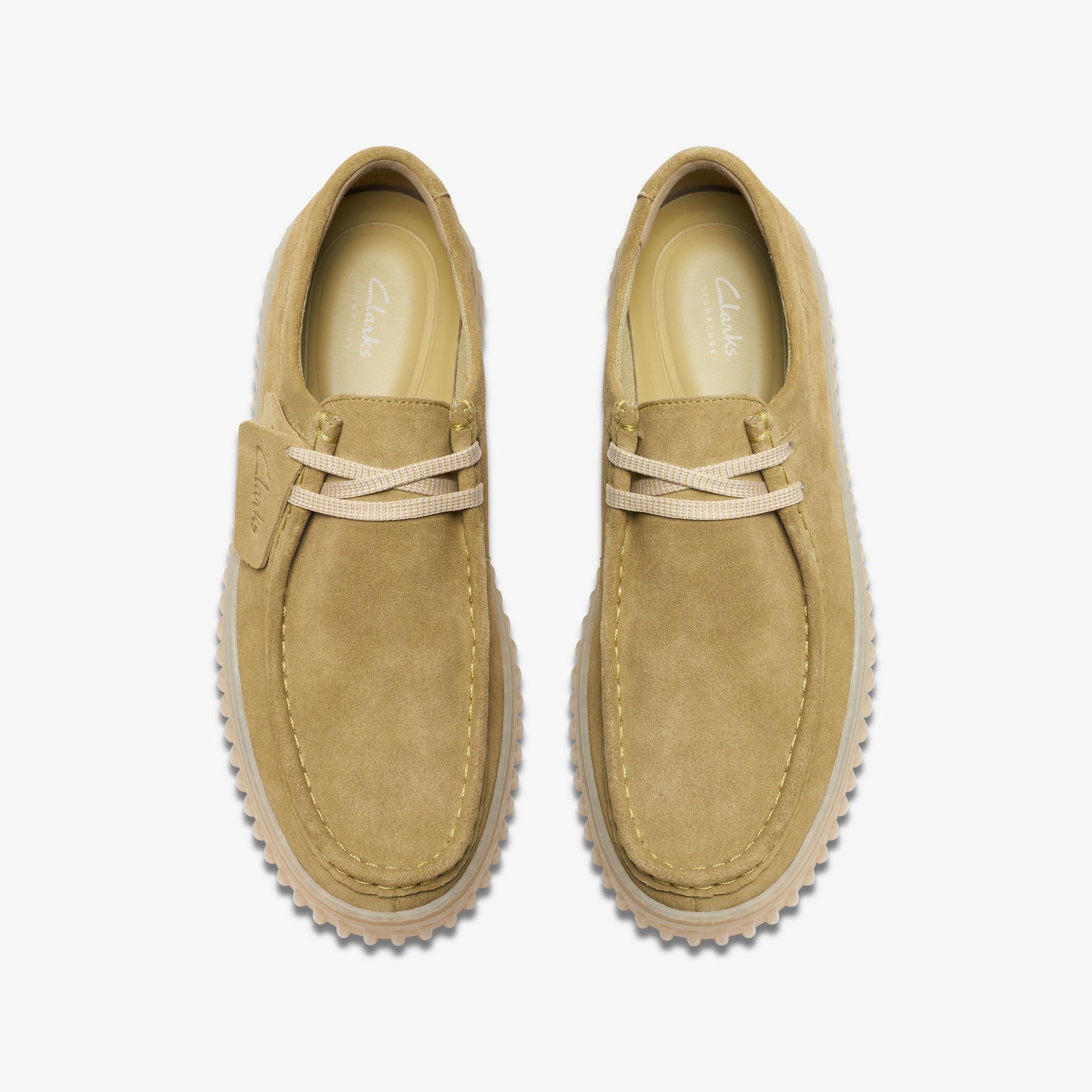 Torhill Lo Light Olive Suede Moccasins, view 6 of 6