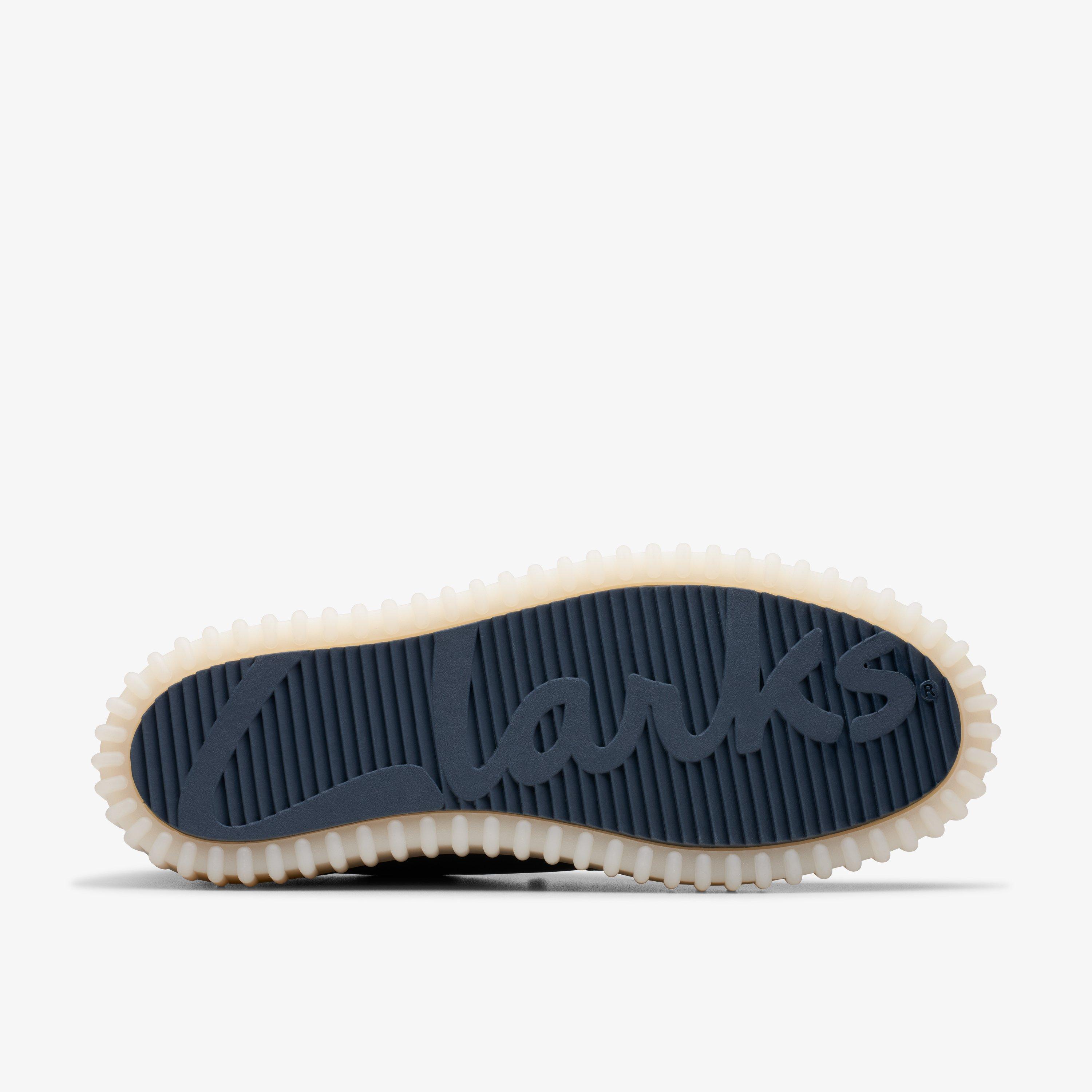 Mens Torhill Lo Navy Leather Moccasins Shoes | Clarks US
