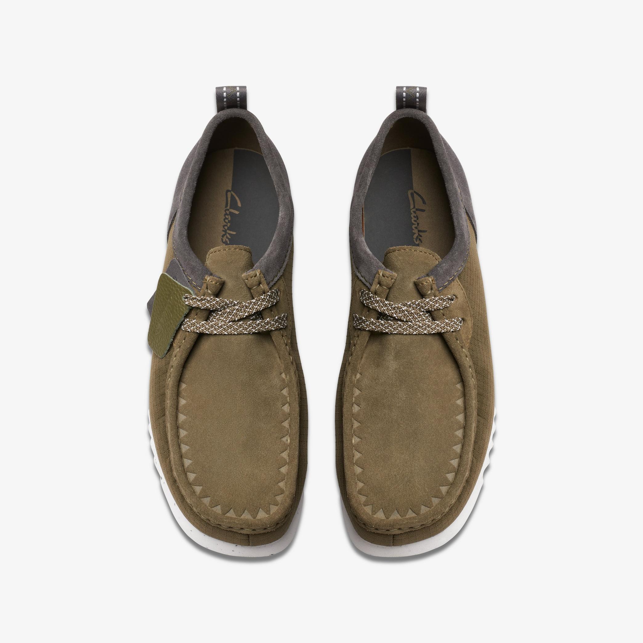 Wallabee FTRE Lo Olive Combination Moccasins, view 6 of 6