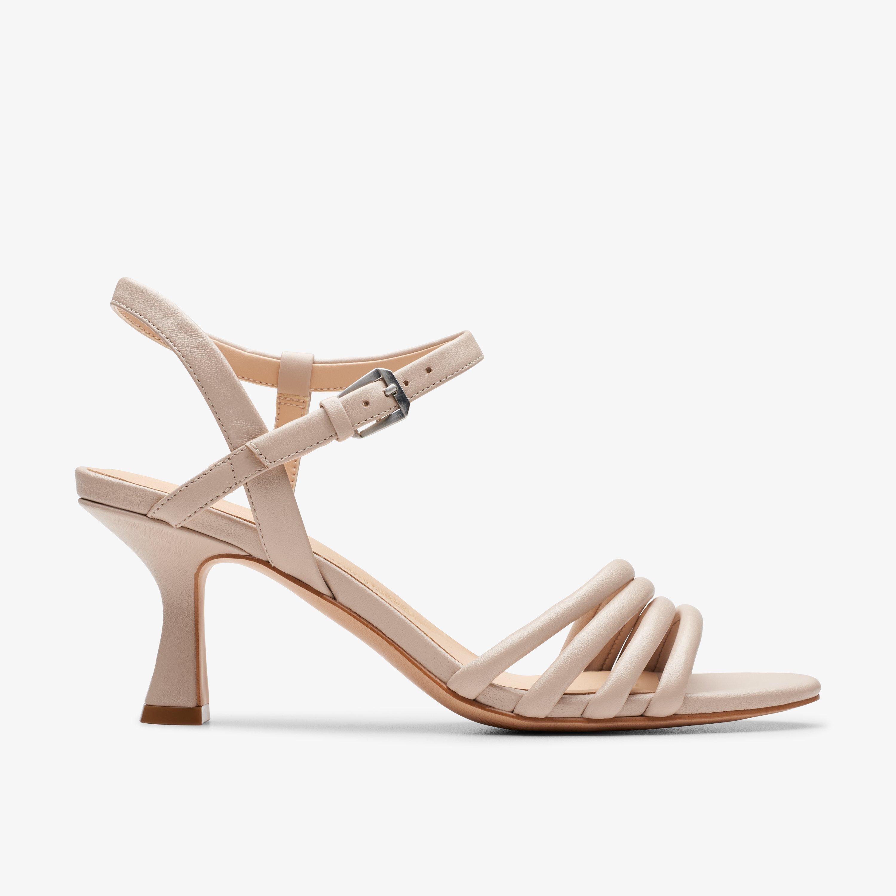 Clarks nude heels best sale