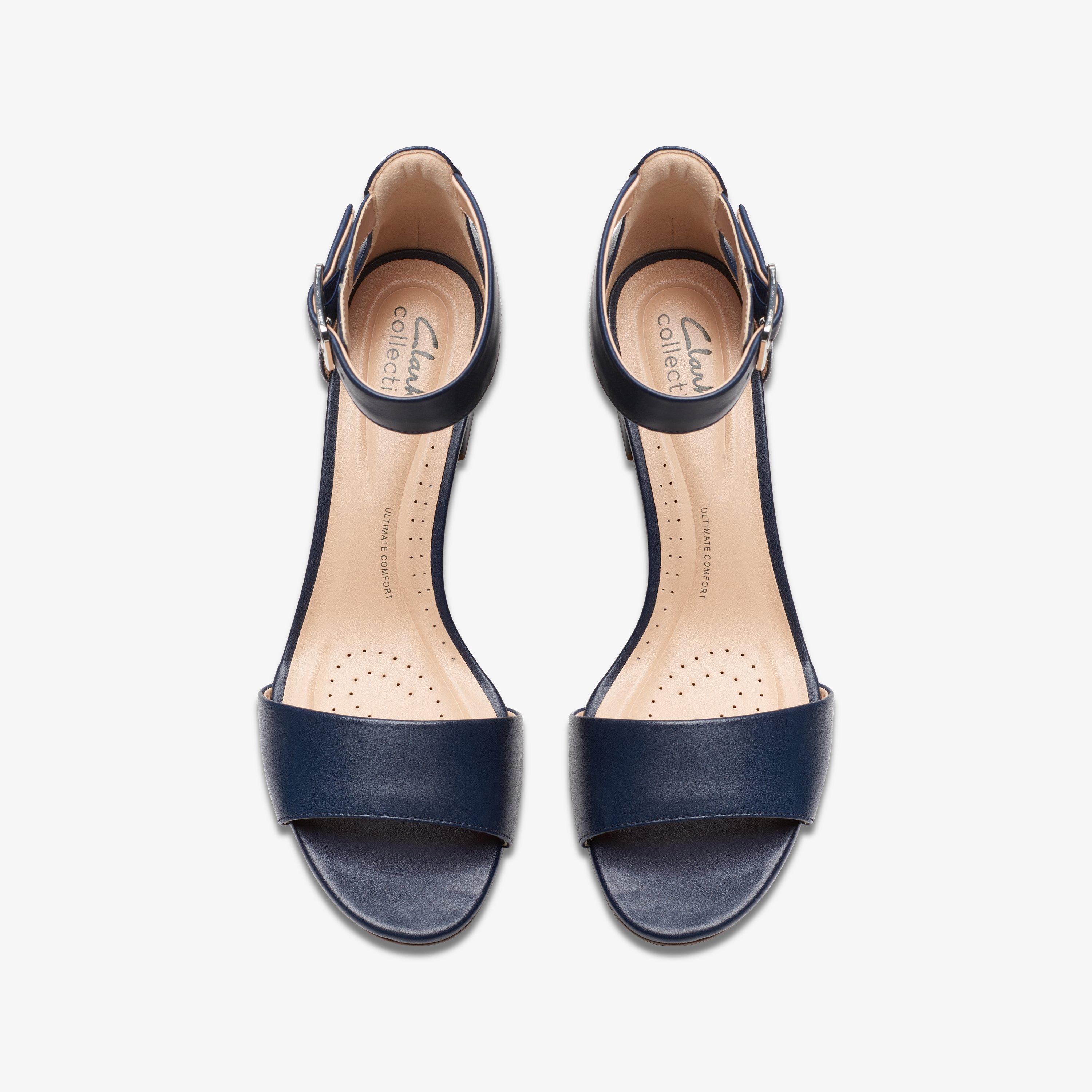 Zwarte dames sandalen Comfortabele schoenen Clarks