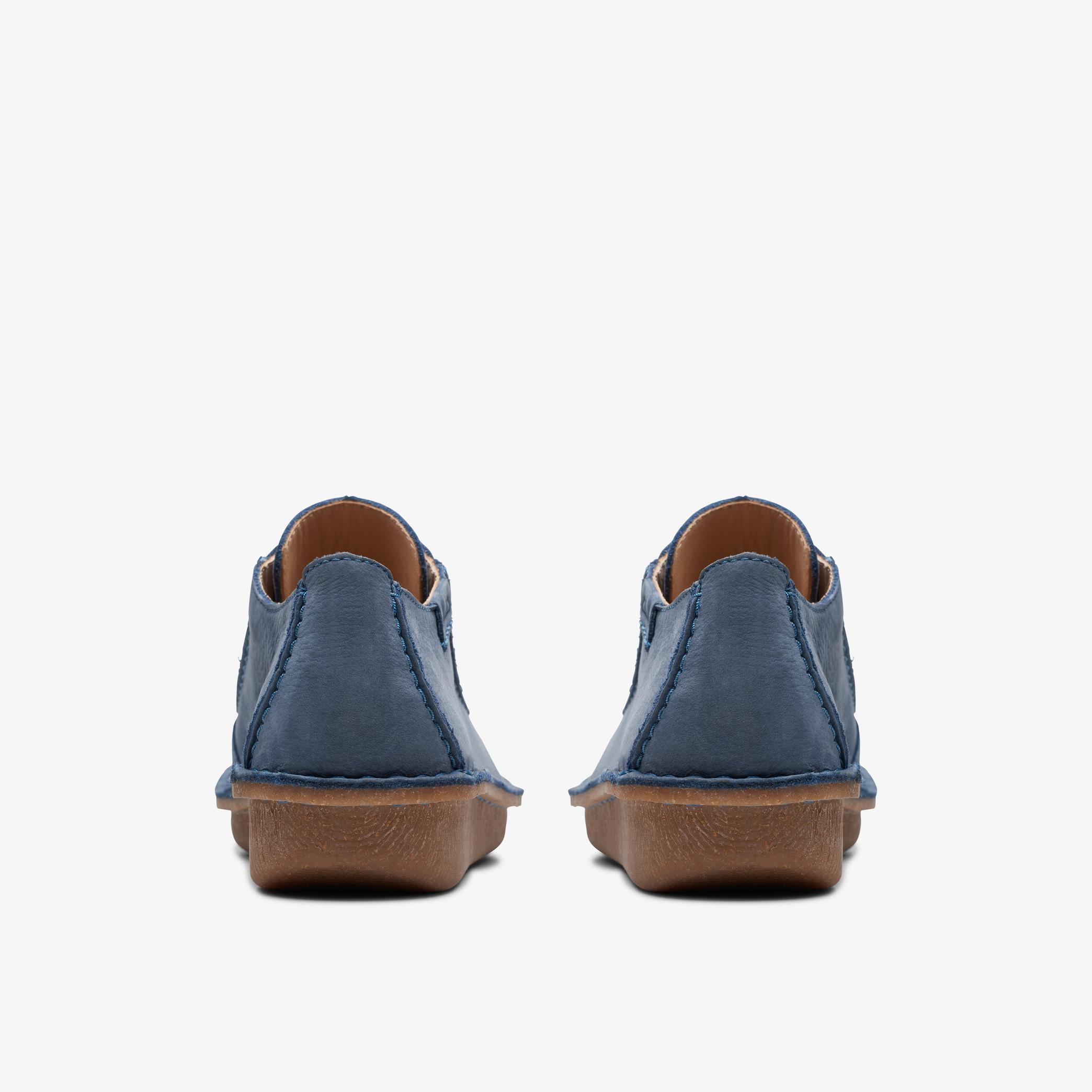 Funny Dream Blue Nubuck Derby Shoes, view 5 of 6