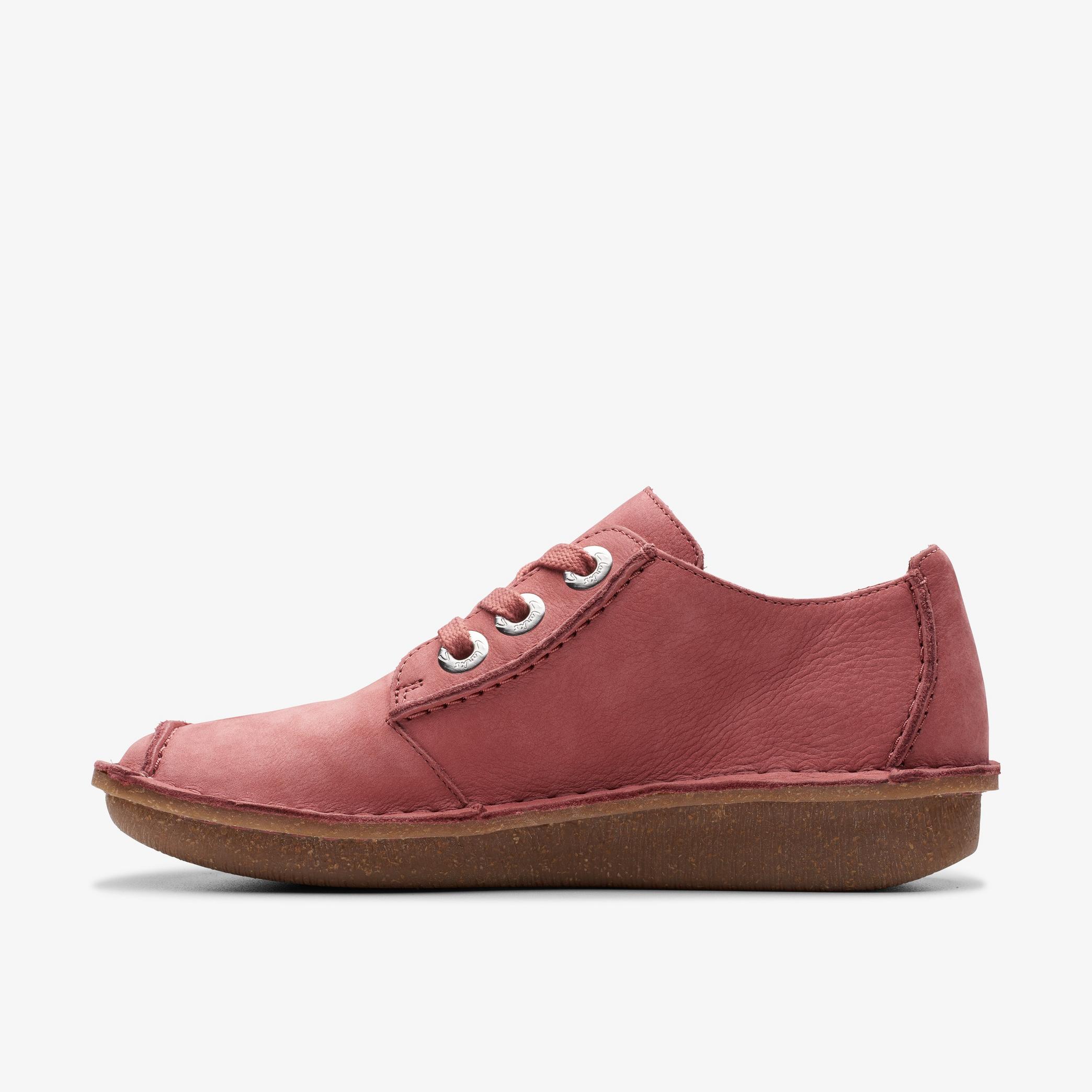 Funny Dream Dusty Rose Nubuck Derby Shoes, view 2 of 6