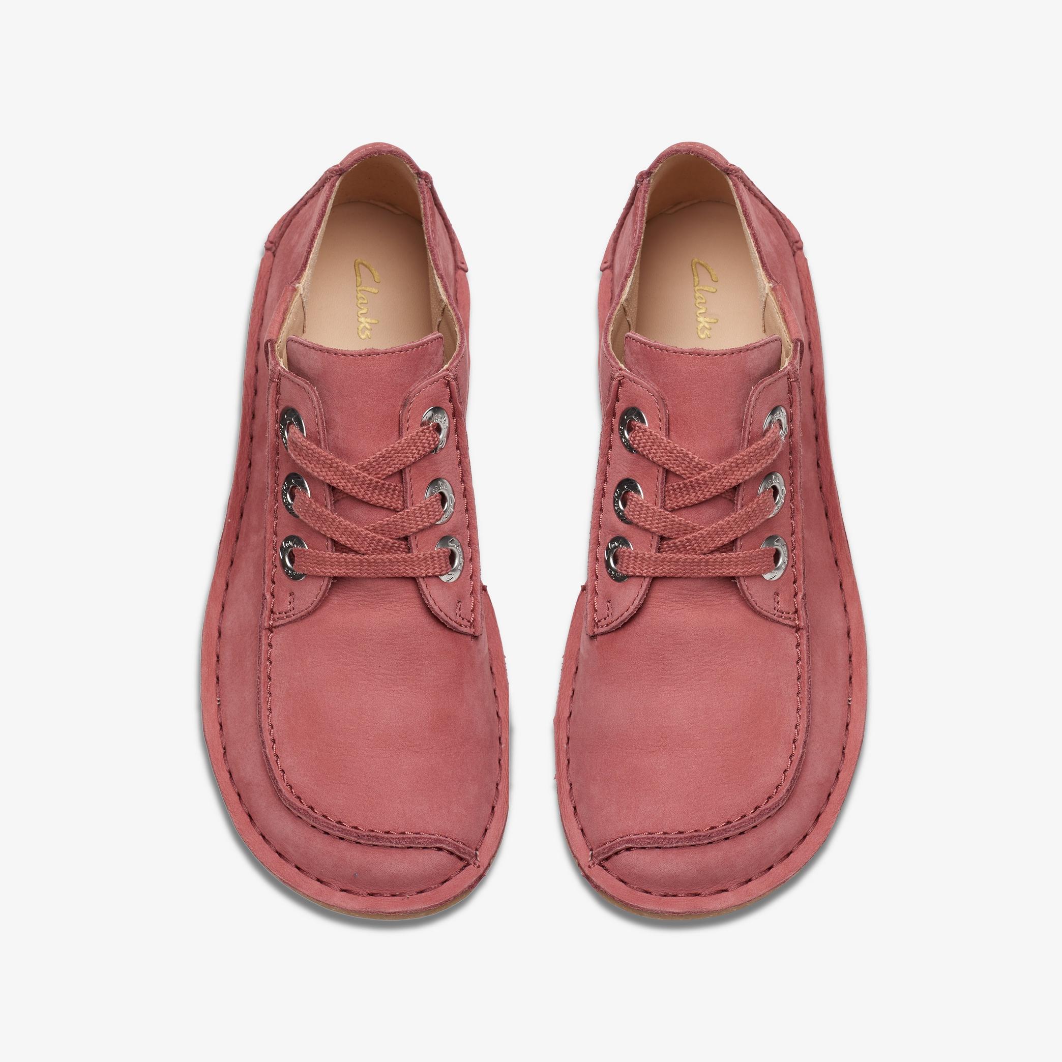 Funny Dream Dusty Rose Nubuck Derby Shoes, view 6 of 6