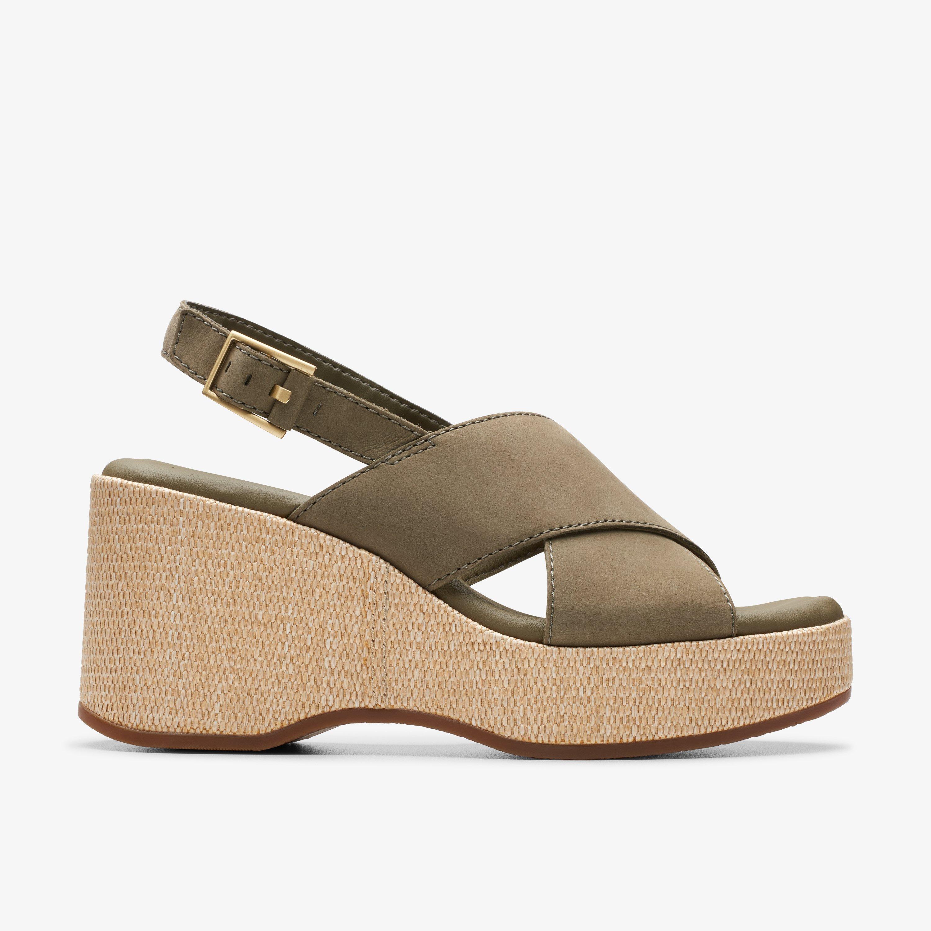 Clarks wedge shoes sale best sale