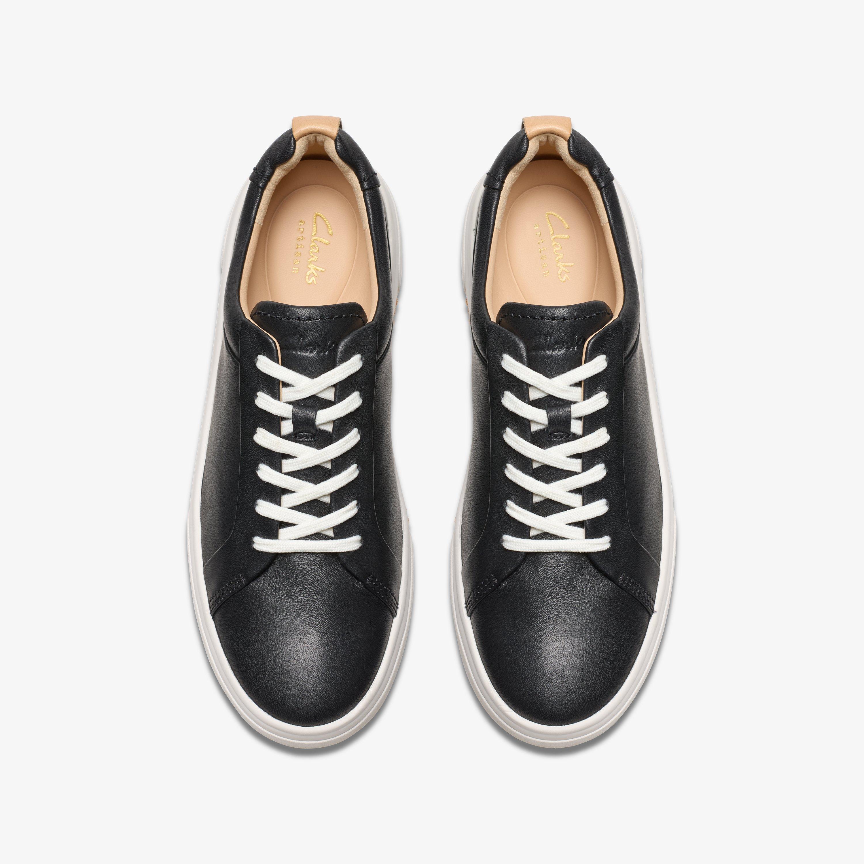 Clarks black on sale trainers womens