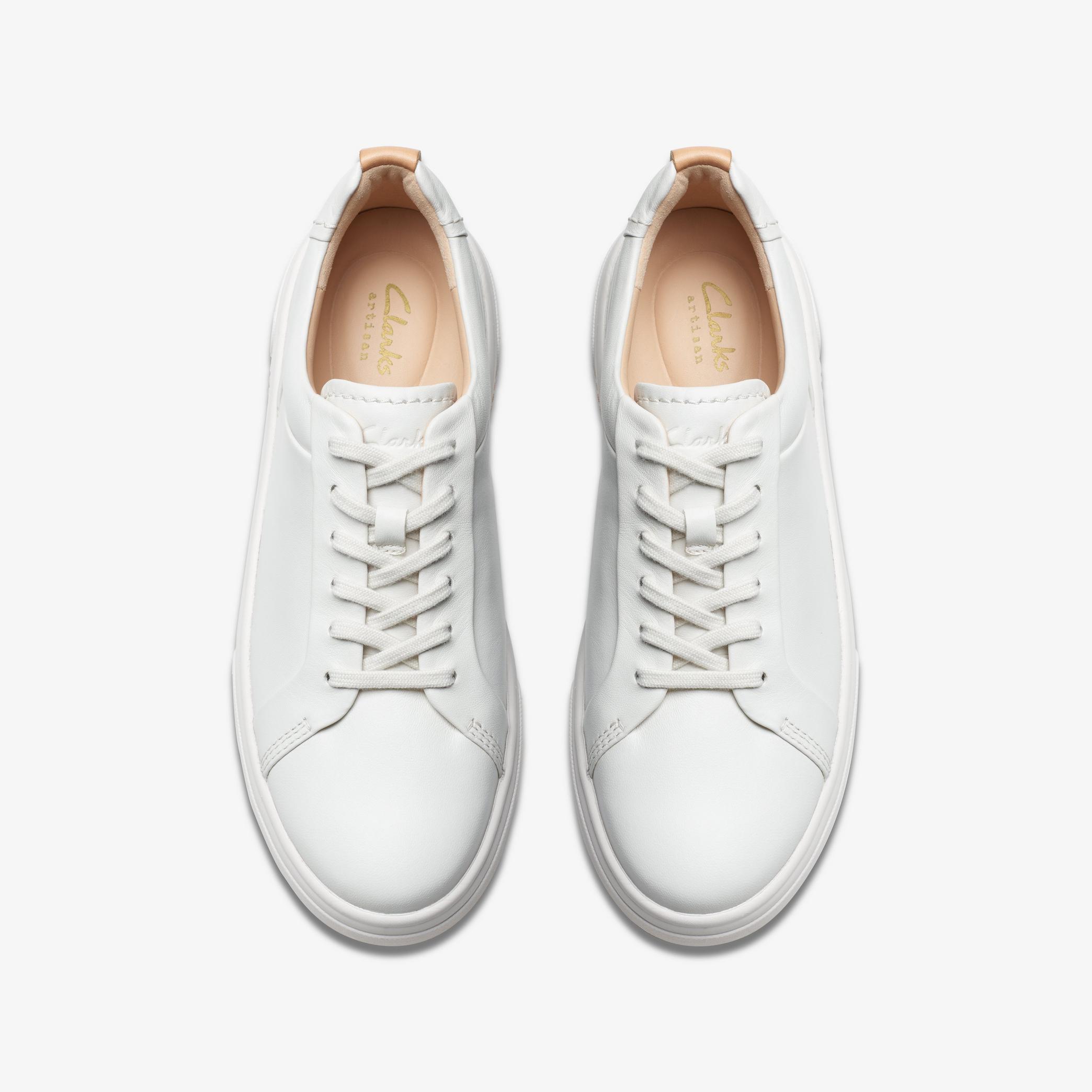 Hollyhock Walk Off White Leather Sneakers, view 8 of 12