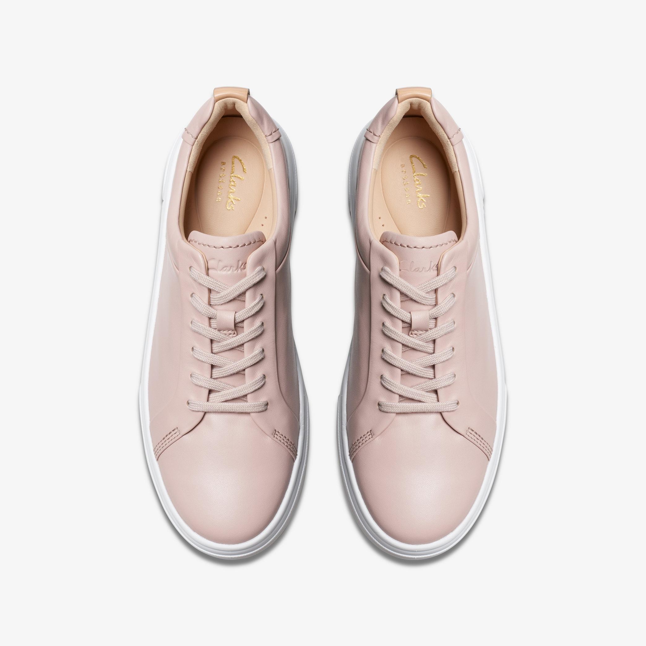 Hollyhock Walk Rose Leather Sneakers, view 7 of 11