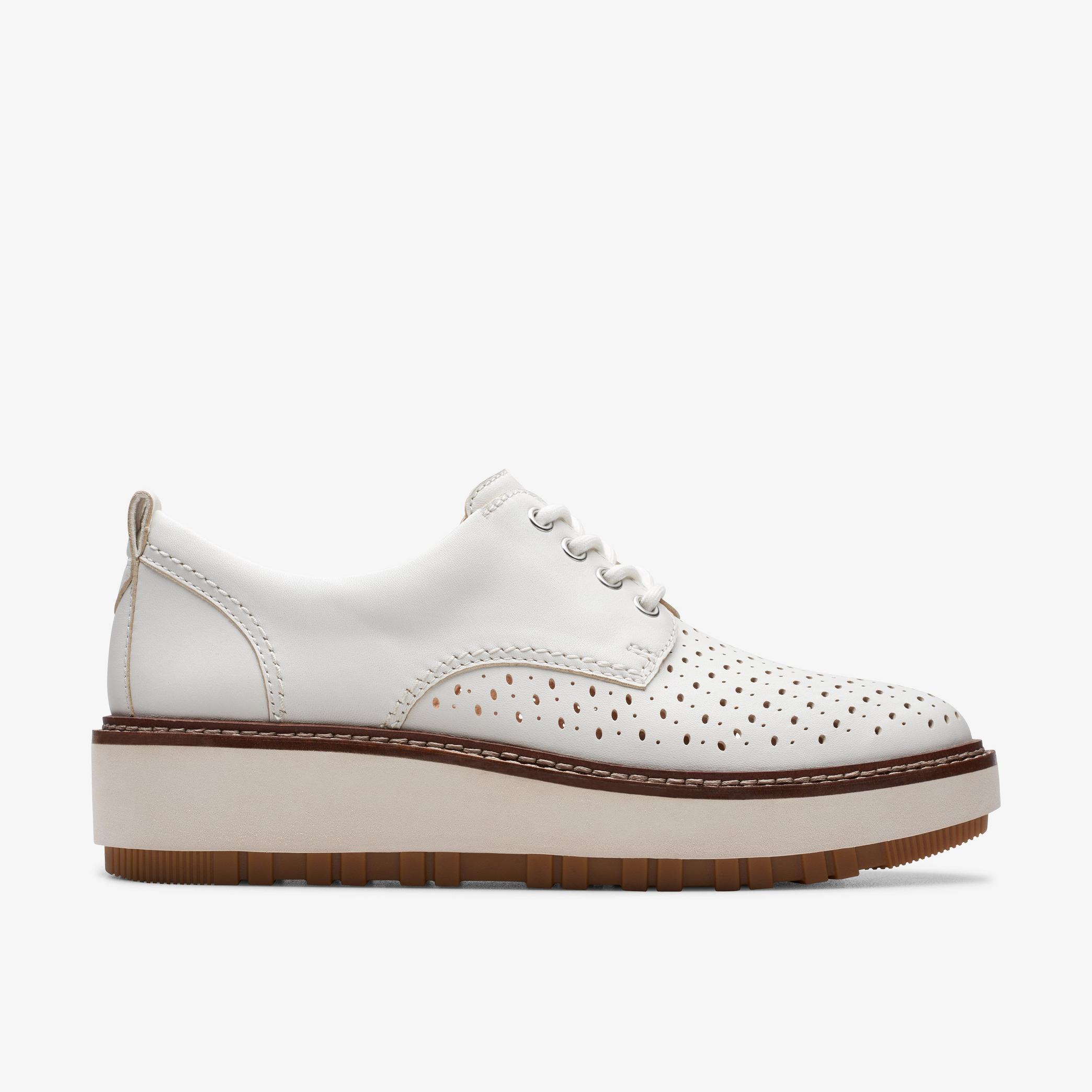 Orianna Move Off White Leather Loafers, view 1 of 6