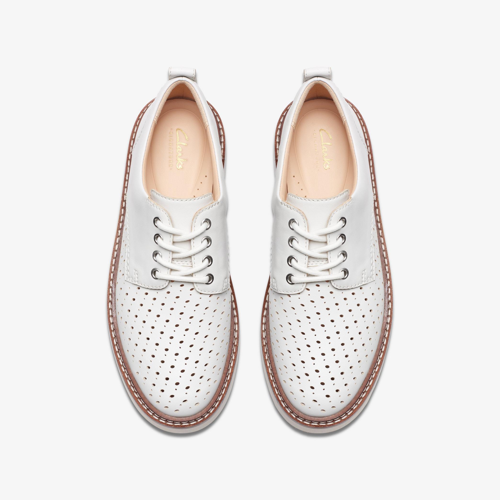 Orianna Move Off White Leather Loafers, view 6 of 6