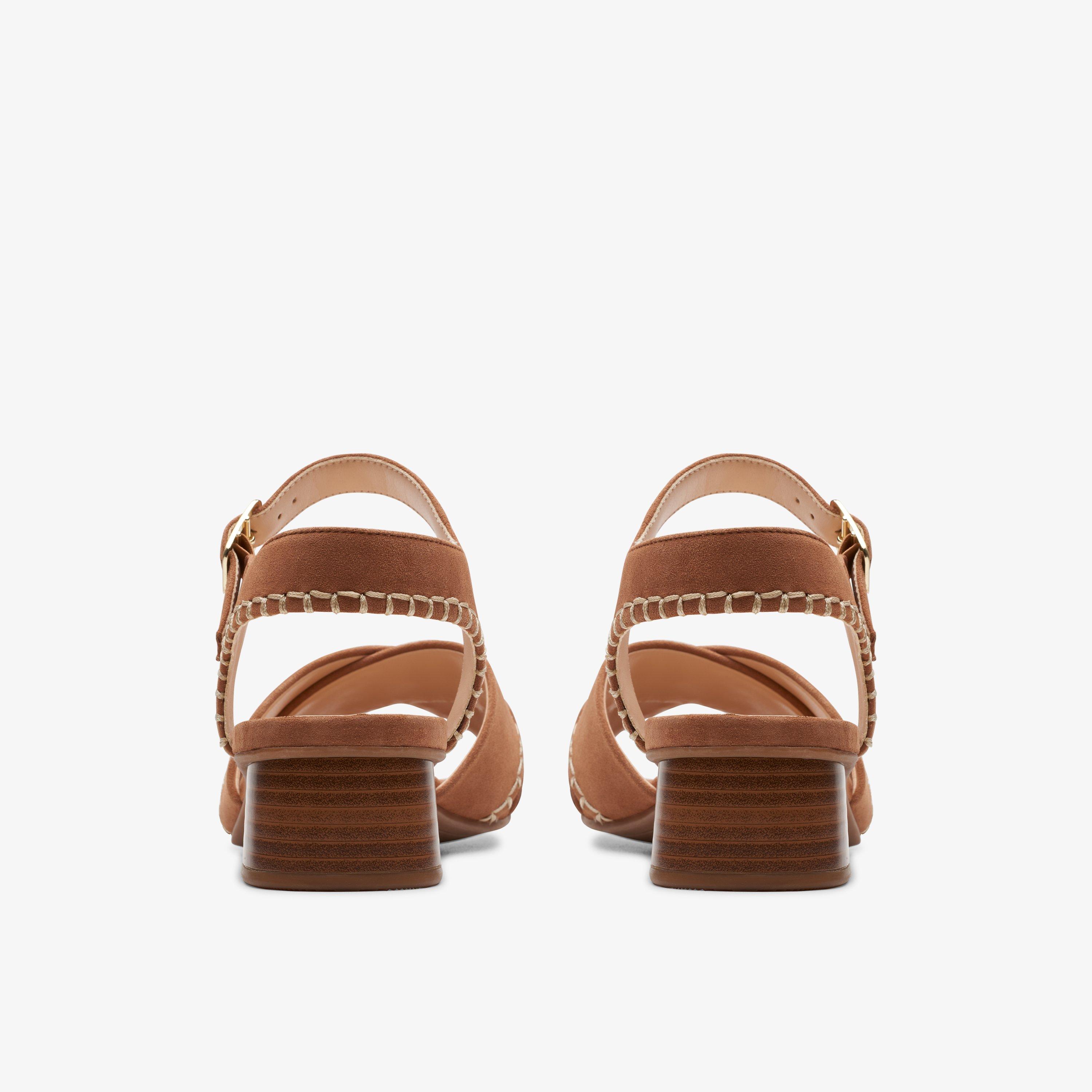Women s Heeled Sandals Strappy Chunky Clarks IE